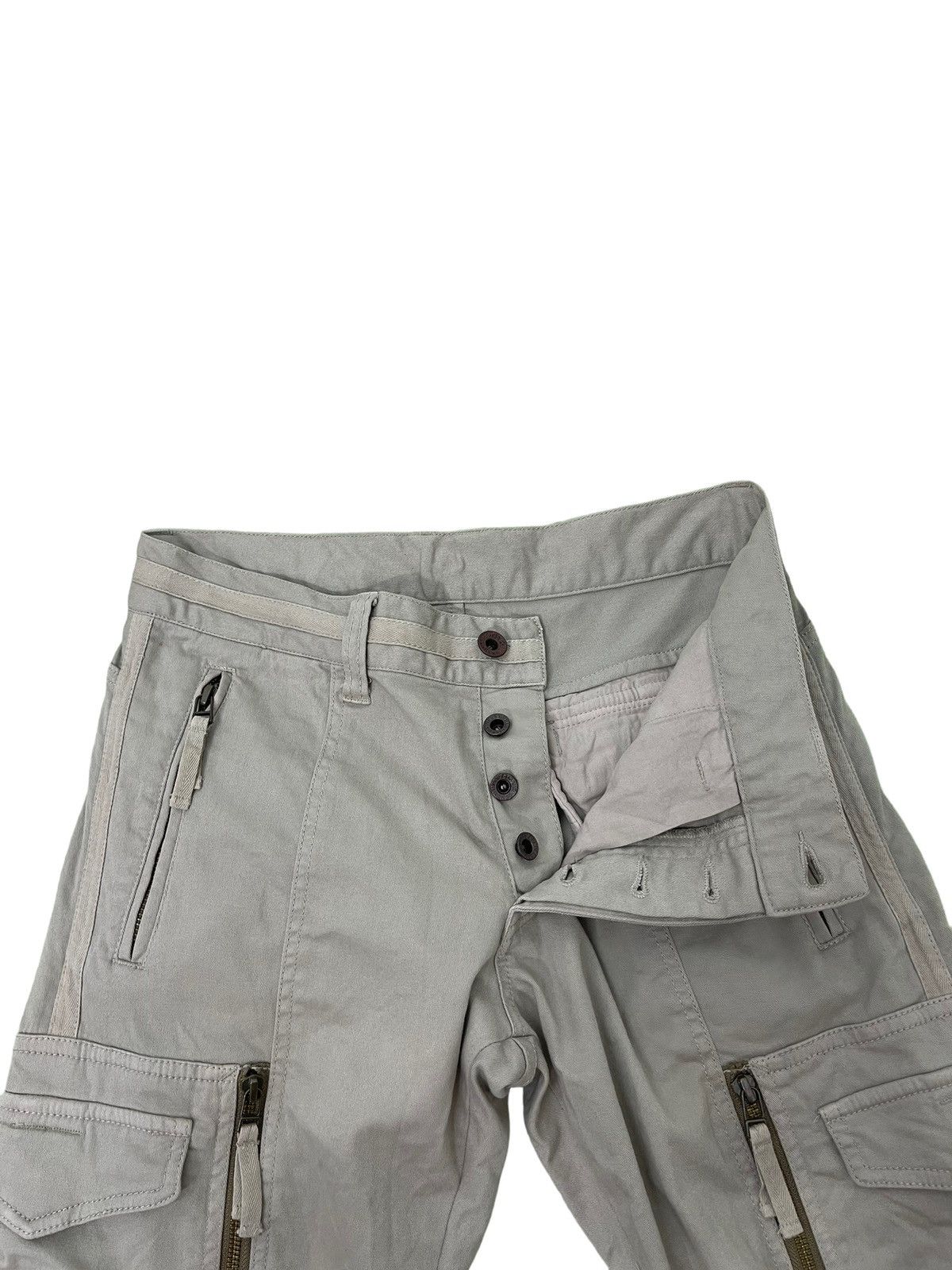 5351 POUR LES HOMMES Japan Brand 5351 Pour Les Hommes Cropped Cargo Pant Slim Size US 30 / EU 46 - 6 Thumbnail