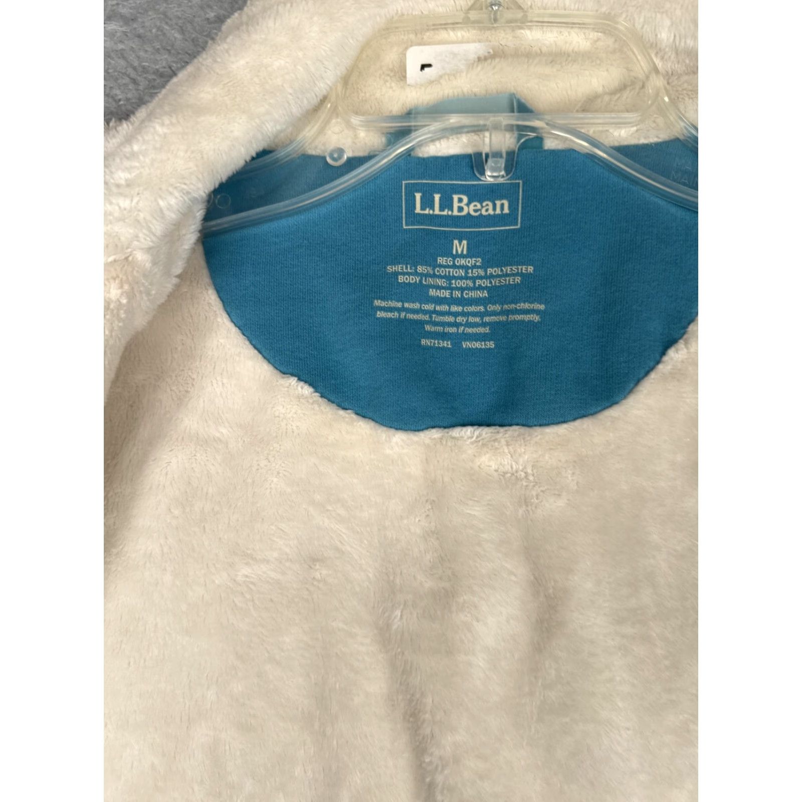Vintage VINTAGE LL Bean Vest Womens M Blue Sherpa Fleece Full Zip Pockets Outdoor Warm Size M / US 6-8 / IT 42-44 - 3 Thumbnail