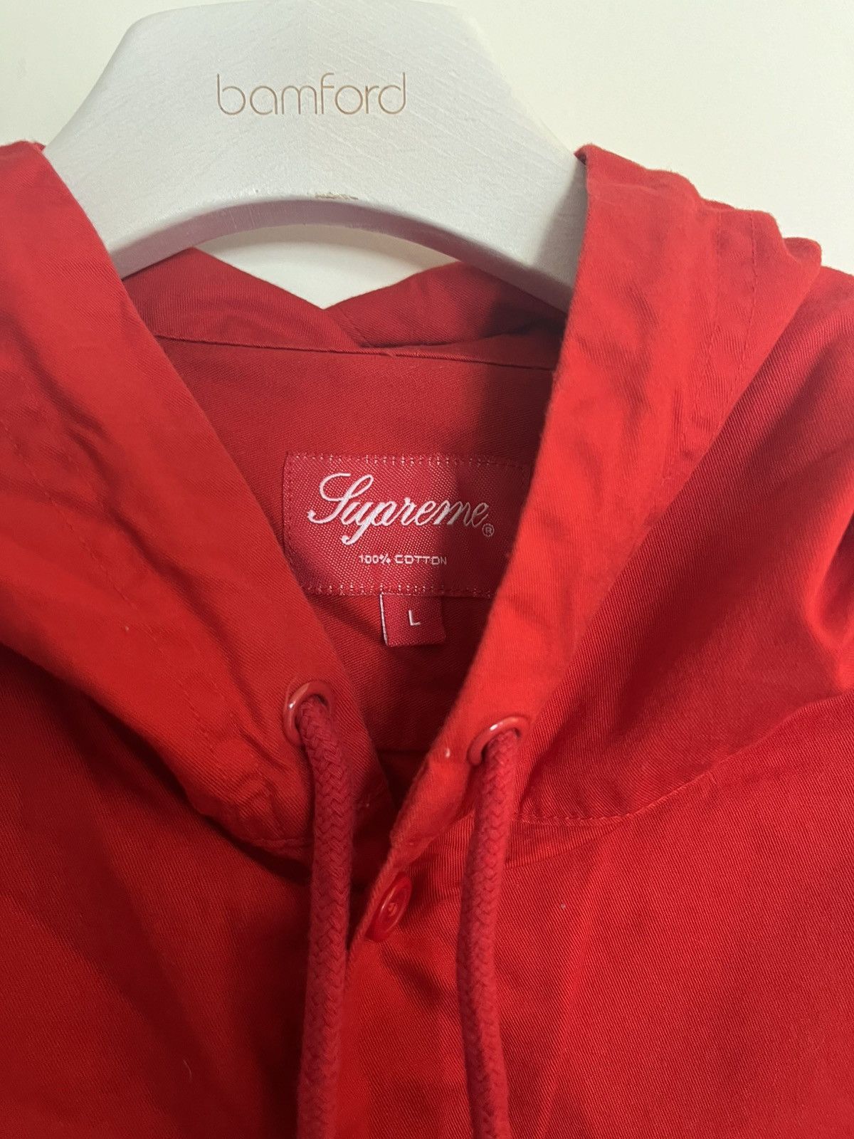 Supreme Supreme How to Get Arrested Button Up Hoodie Size US L / EU 52-54 / 3 - 3 Thumbnail