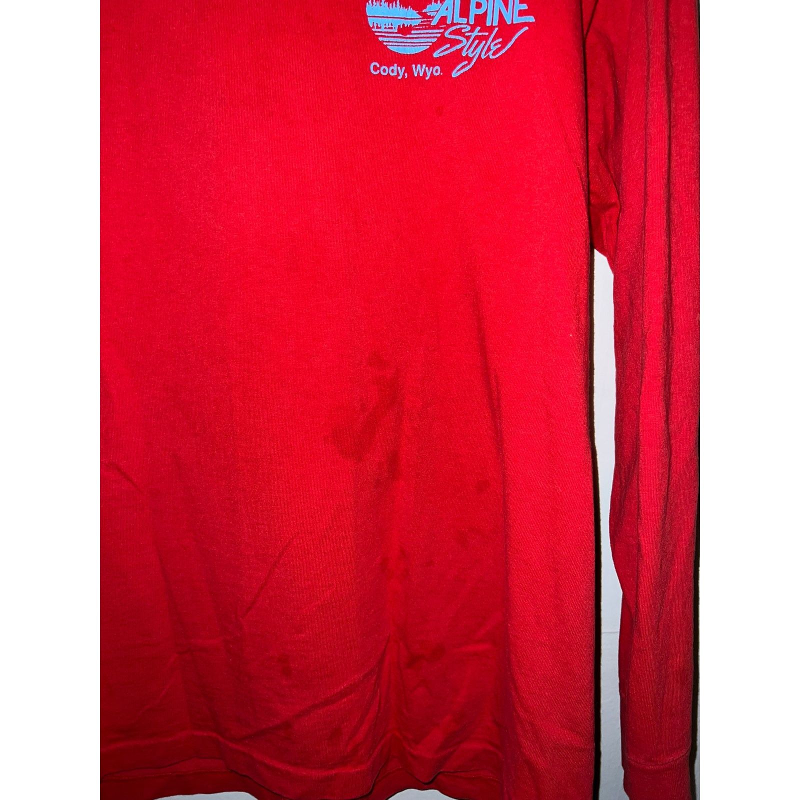 Vintage Vintage Ski Shirt Alpine Style Powder Republic Skiing Tee M Size US M / EU 48-50 / 2 - 4 Thumbnail