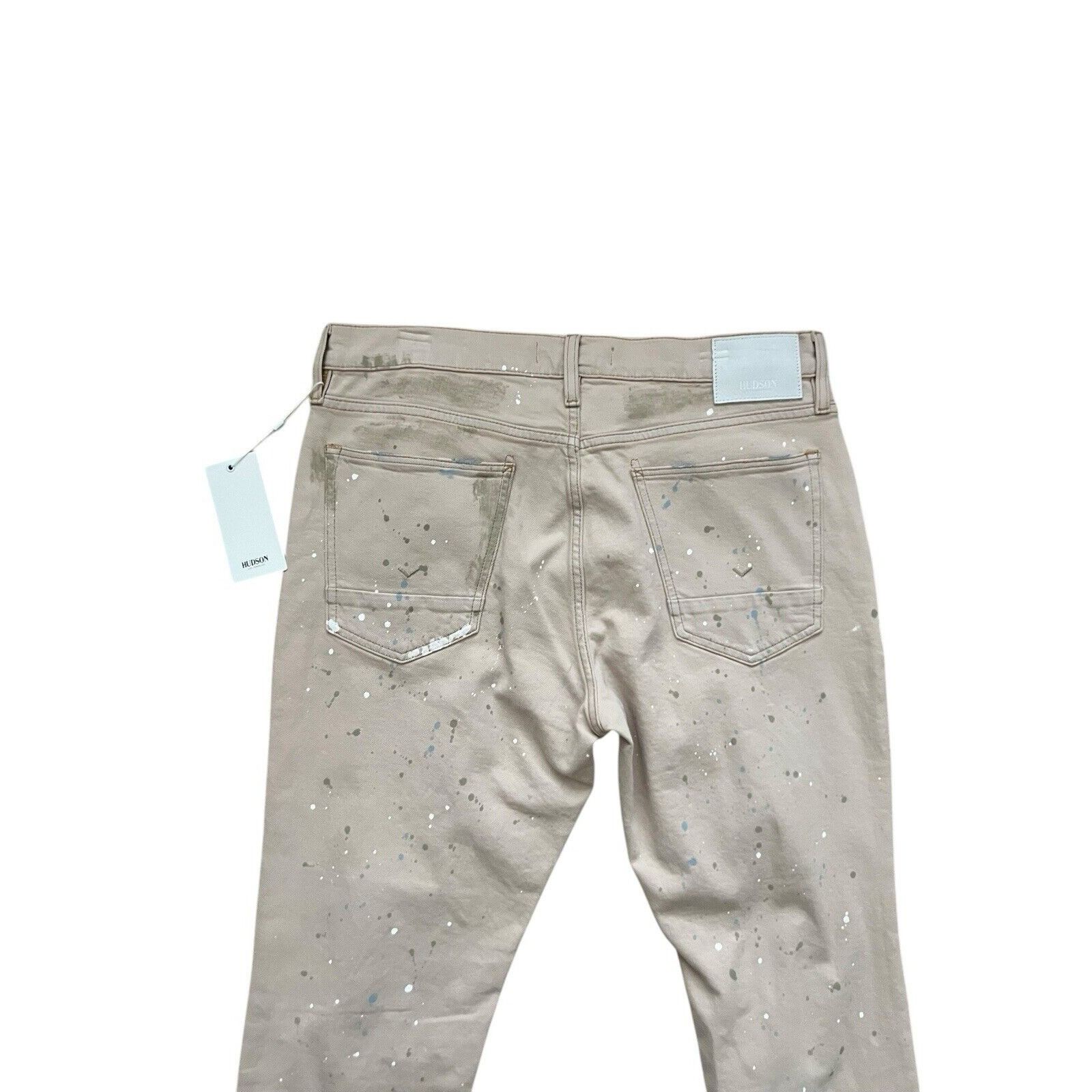 Hudson Hudson Zack Stacked Skinny Jeans Mens Denim $295 Size 34/36 Size US 34 / EU 50 - 3 Thumbnail