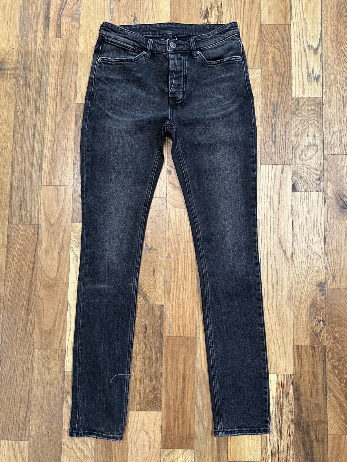 Ksubi Ksubi Plain Faded Black Denim Jeans Size 30 Size US 30 / EU 46 - 1 Thumbnail