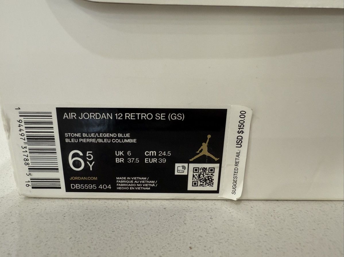 Jordan Brand Air Jordan Retro 12 SE (GS) Size US 6.5 / EU 39-40 - 6 Thumbnail
