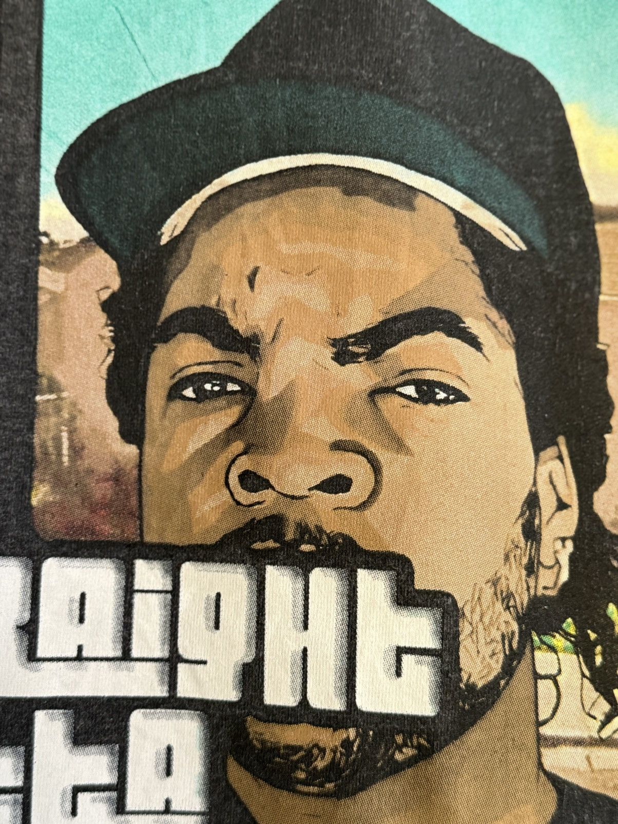 Band Tees × Rap Tees × Vintage Vintage N.W.A Staight Outta Compton Rap Tee Size US L / EU 52-54 / 3 - 3 Thumbnail