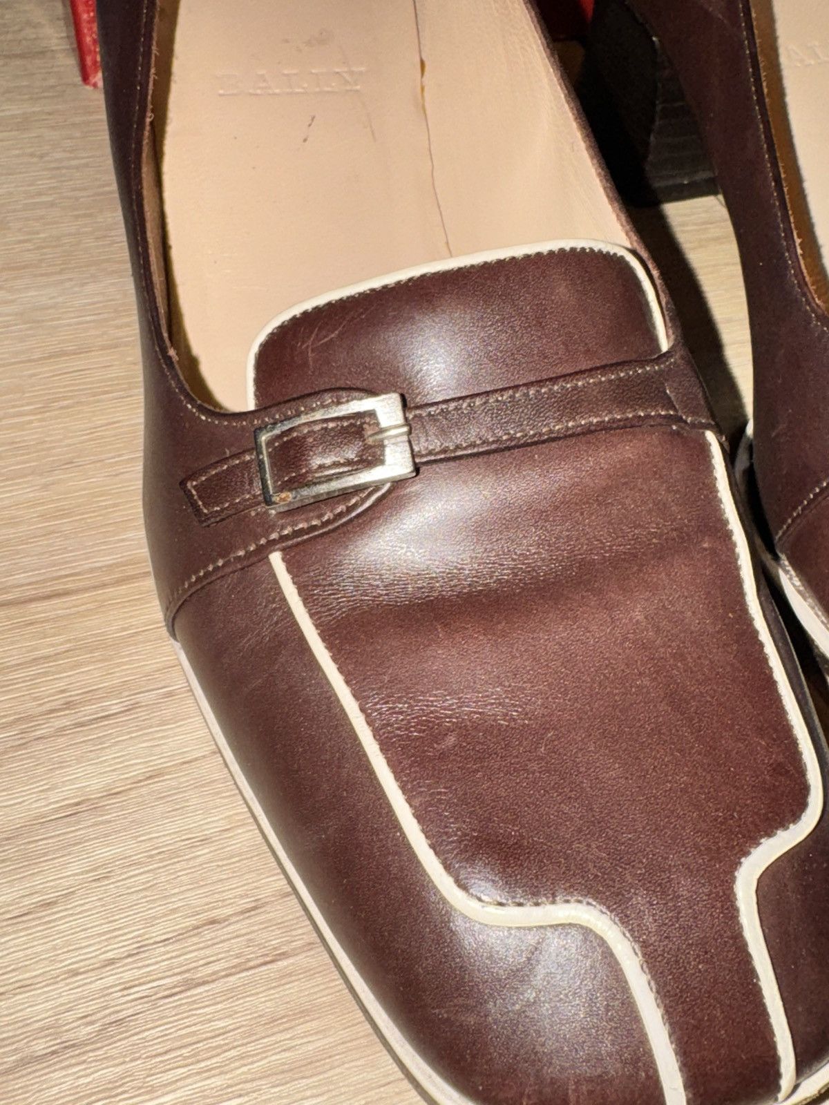 Bally Vintage Bally Made in Italy Leather Pumps (EU 35.5) Size US 5 / IT 35 - 9 Thumbnail