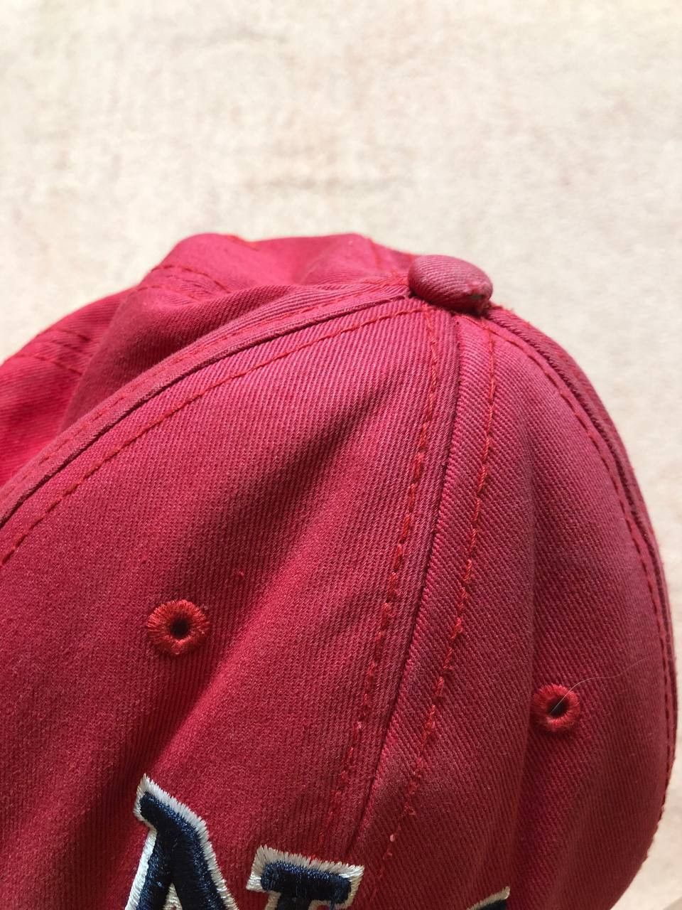 No Fear Cap Y2K big logo red Hats No Fear Vintage streetwear Size ONE SIZE - 7 Thumbnail