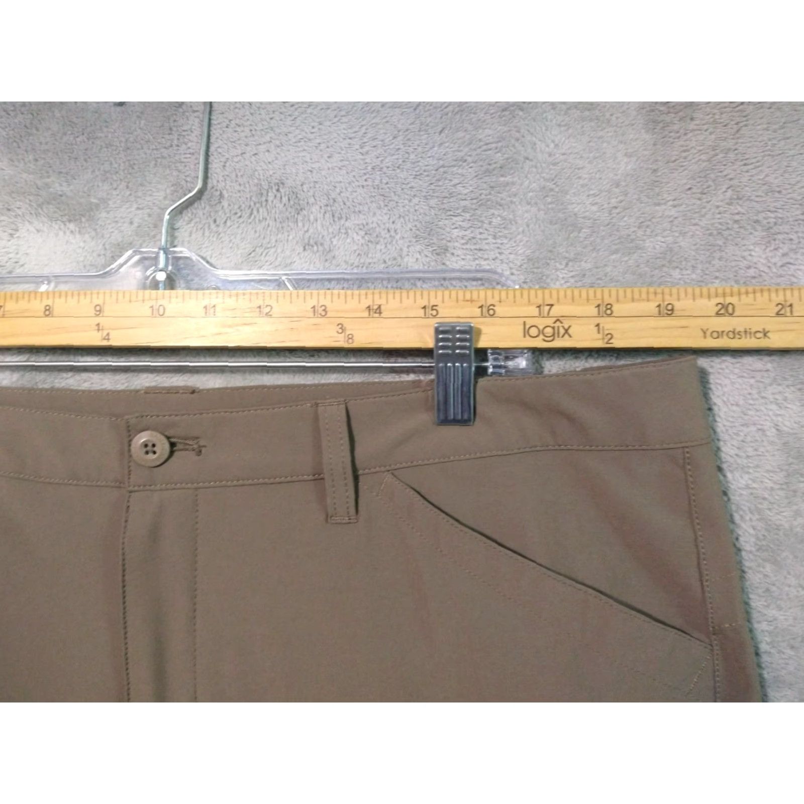 Eddie Bauer Eddie Bauer Pants Womens 16 Beige Travex Adventure Roll Up Cargo Hiking Outdoor Pants Ladies 16 Beige Cargo Adventure Travex Breких Size 38" / US 16 / IT 52 - 3 Thumbnail