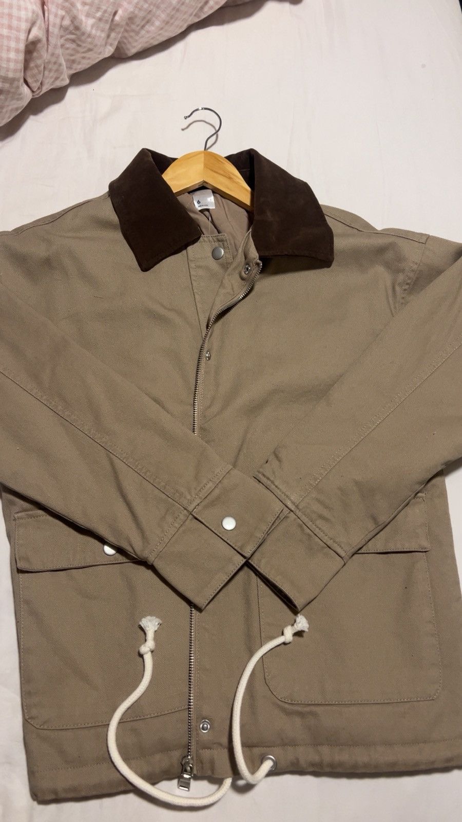Other Brown utility collar corduroy jacket Size XS / US 0-2 / IT 36-38 - 1 Preview