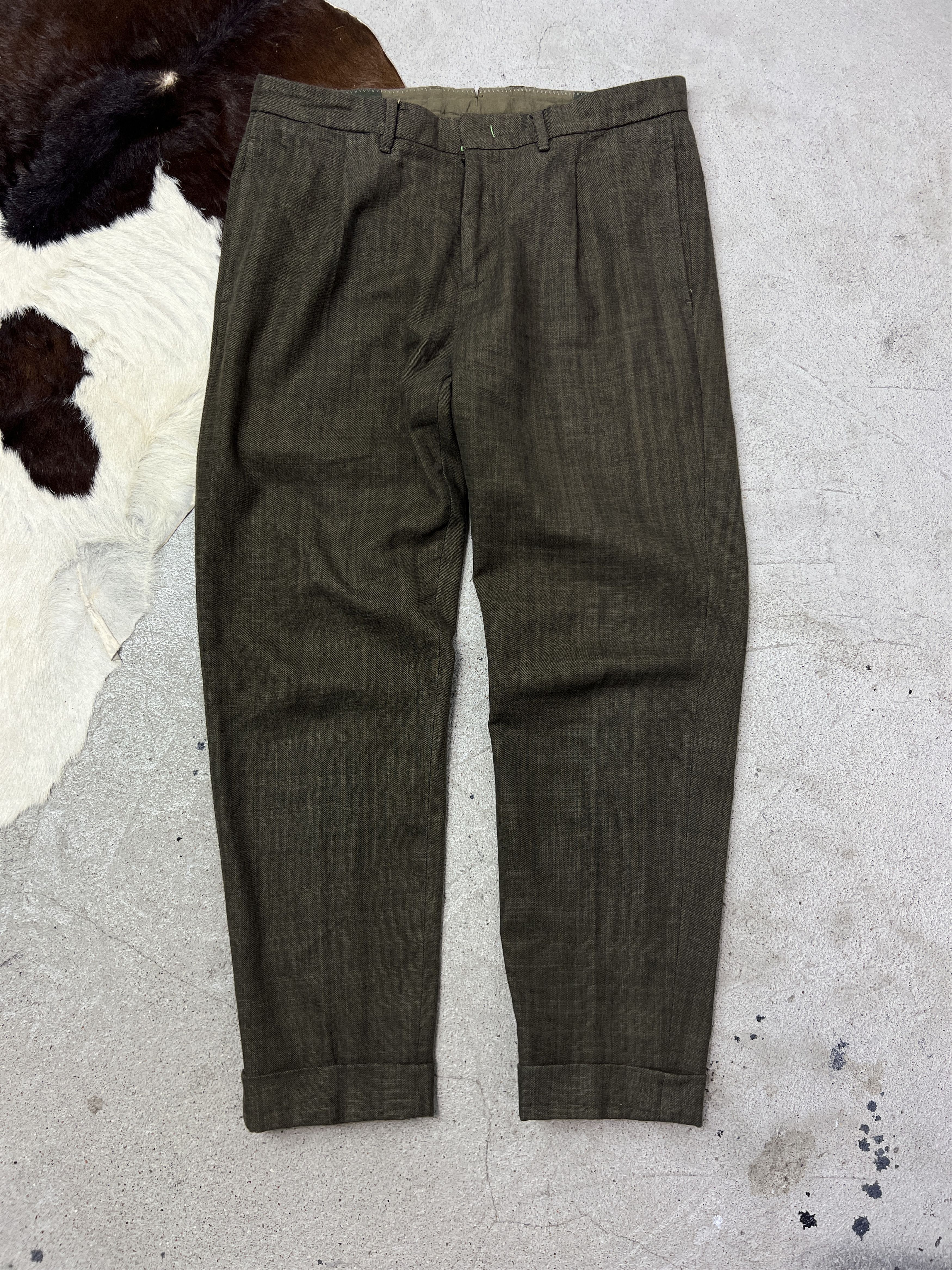 Vintage Vintage Casual Elective Made in Italy Sartorial Pants Y2K Size US 33 - 1 Thumbnail