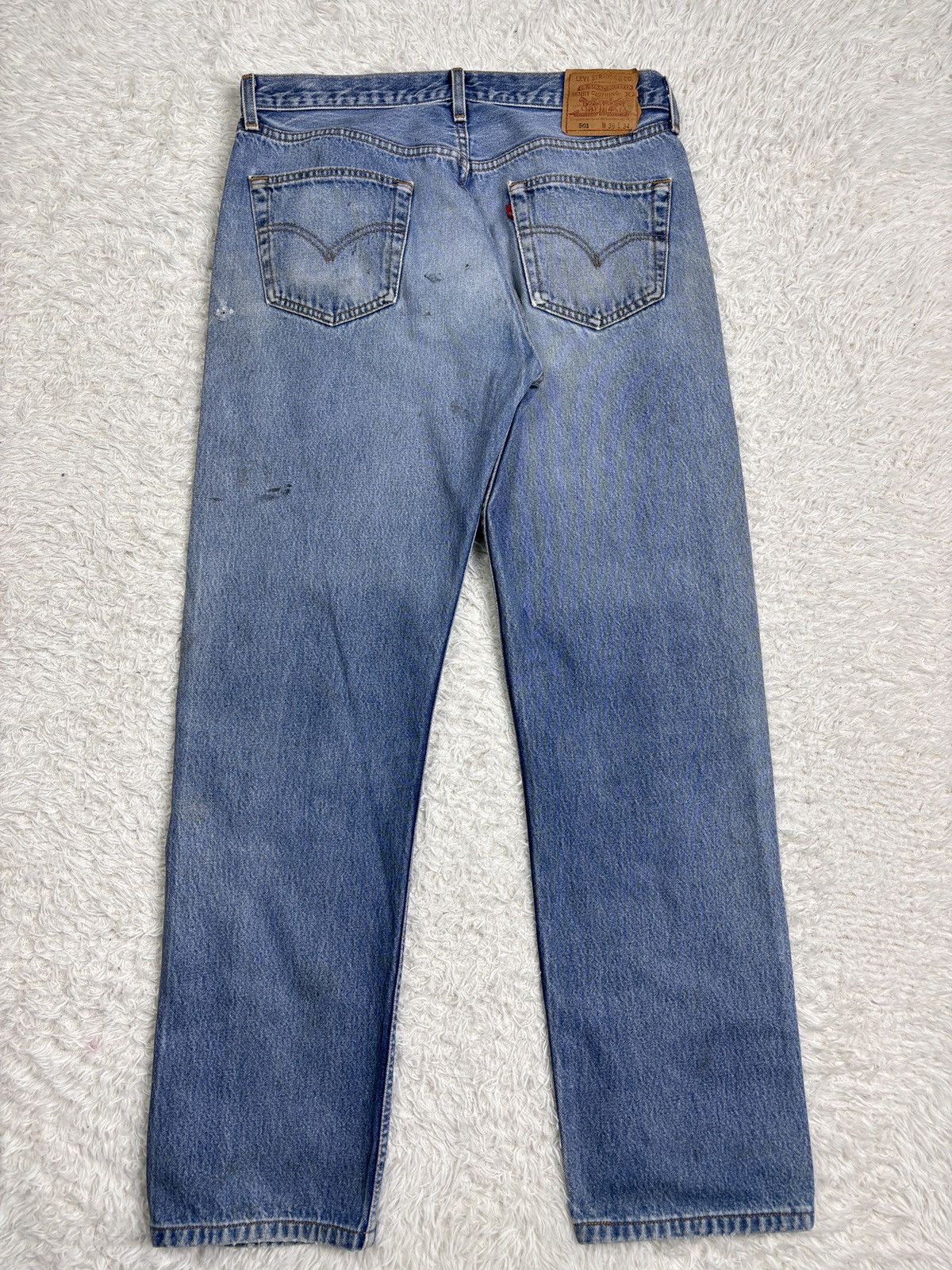 Levi's × Vintage Vintage Levis 501 USA 90s Size US 36 / EU 52 - 4 Thumbnail