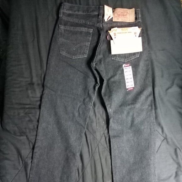 Levi's NWT Vintage Levi's 501 Selvedge Denim Jeans 29x32 Black Size US 32 / EU 48 - 5 Thumbnail
