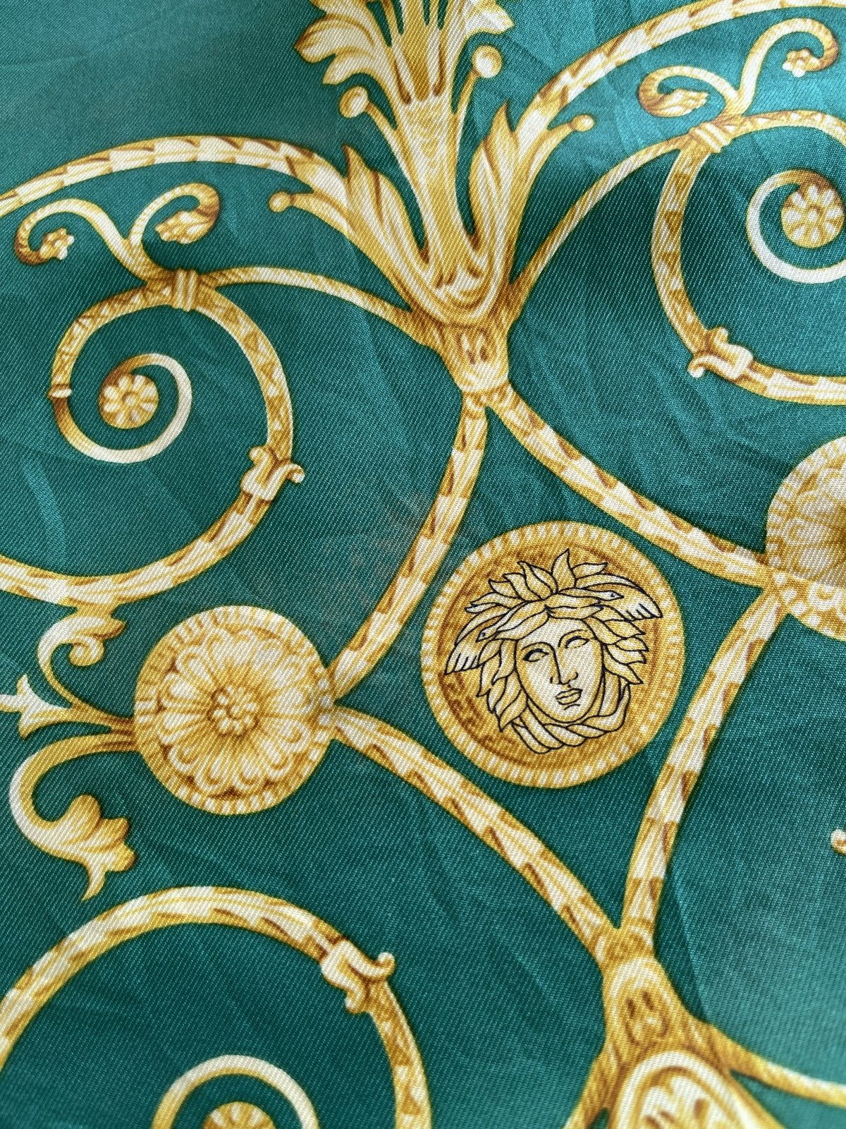 Versace Vintage Atelier Versace Luxury Silk Scarf Size ONE SIZE - 12 Thumbnail