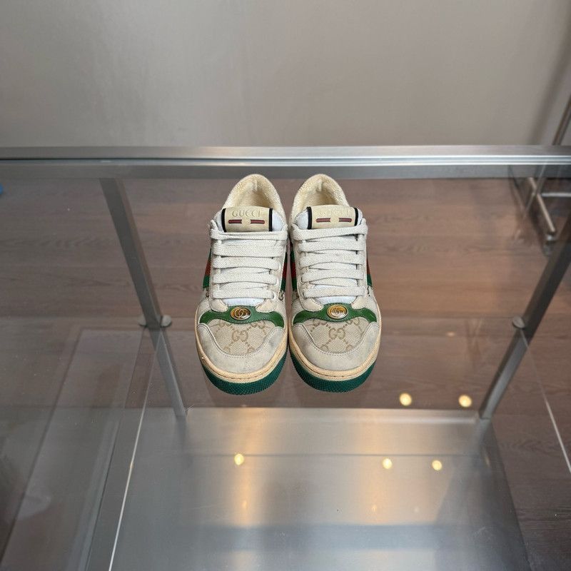 Gucci Gucci Low-Top Sneakers in Gray - Size US 10 / EU 43 - 2 Thumbnail