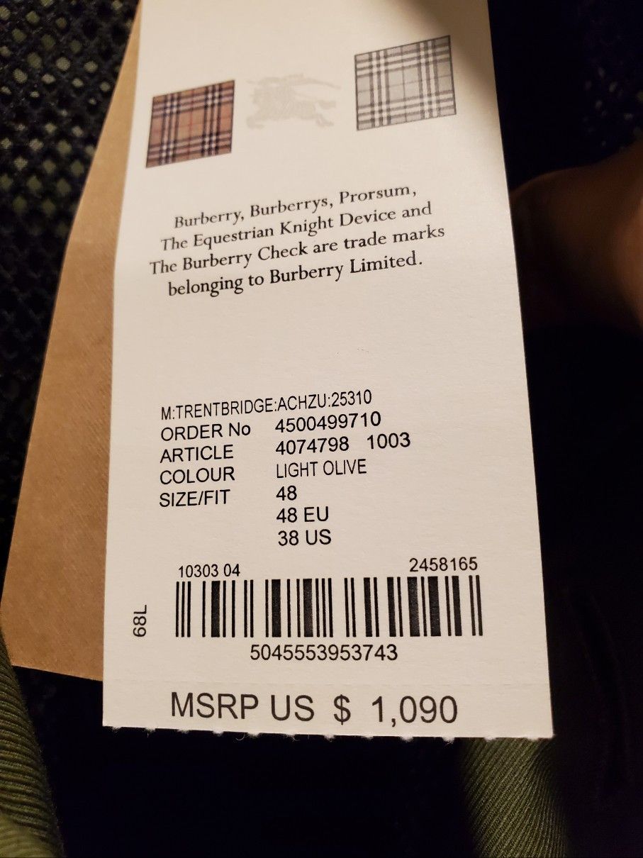 Burberry Burberry Rare Hood Raincoat Sz M Size US M / EU 48-50 / 2 - 6 Thumbnail