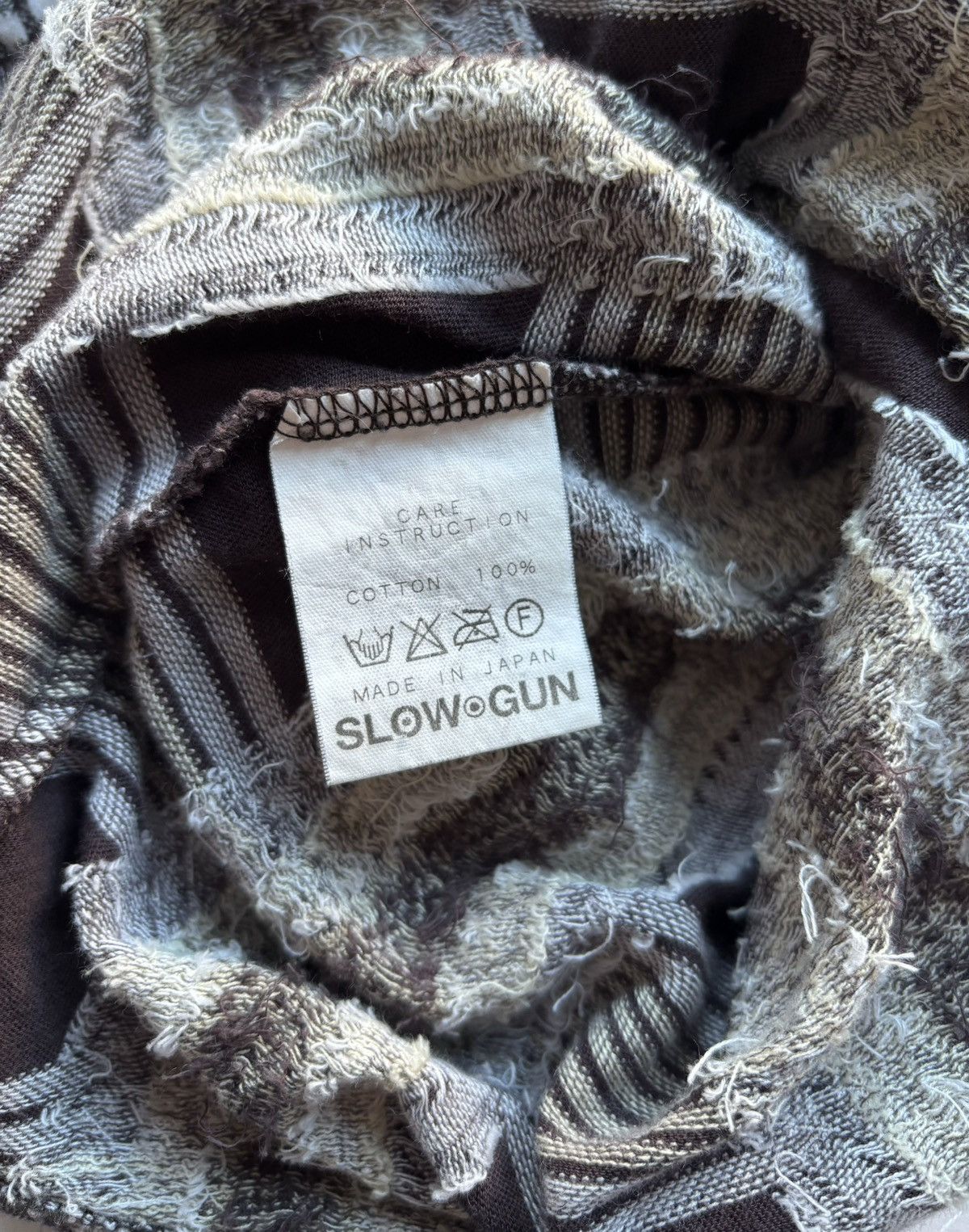 Japanese Brand VTG SLOWGUN Asymmetrical Warped Sweater Vest Size US M / EU 48-50 / 2 - 7 Thumbnail