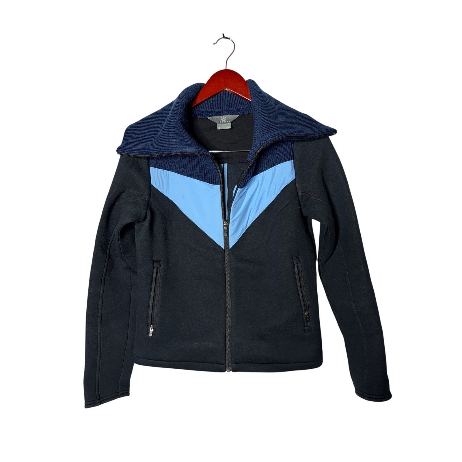 Aether Apparel Aether Apparel Zone zip up wool retro technical ski jacket Size S / US 4 / IT 40 - 2 Thumbnail