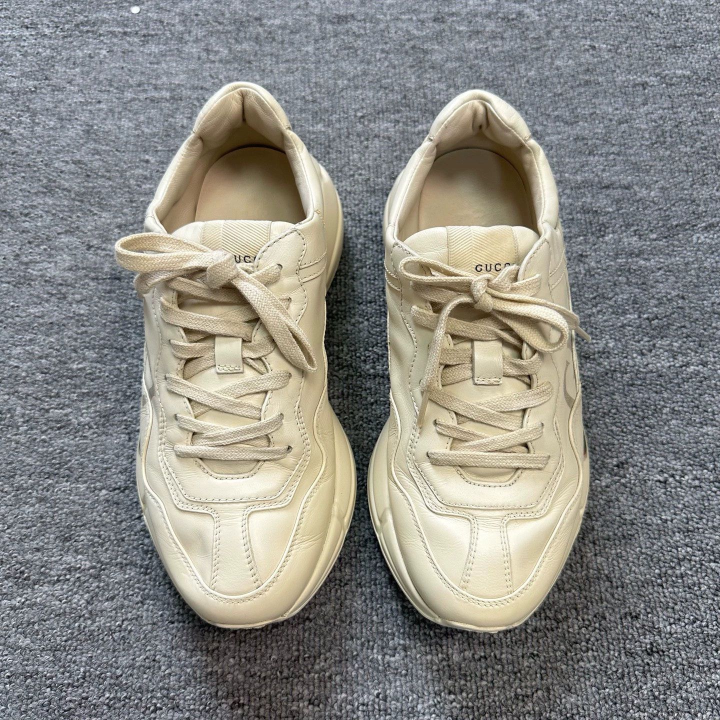 Gucci gucci classic dad sneakers in beige color Size US 7 / EU 40 - 3 Thumbnail