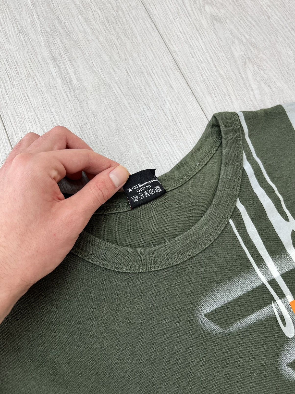 Diesel × Vintage Vintage Diesel T-Shirt Big Logo Y2K Japanese 90s Size US XL / EU 56 / 4 - 4 Thumbnail
