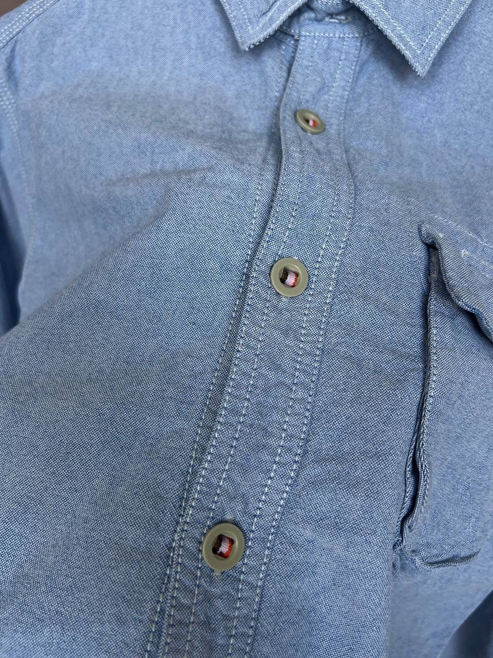 Prps PRPS Goods & Company Button Denim Shirt Mens Size L Vintage Size US L / EU 52-54 / 3 - 10 Thumbnail