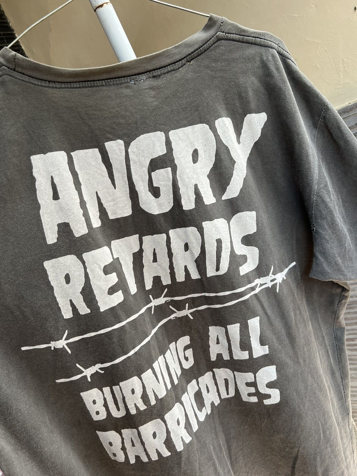 Vintage Thrashed Art Punk Sun Faded Distressed ERD GRUNGE Size US M / EU 48-50 / 2 - 5 Thumbnail