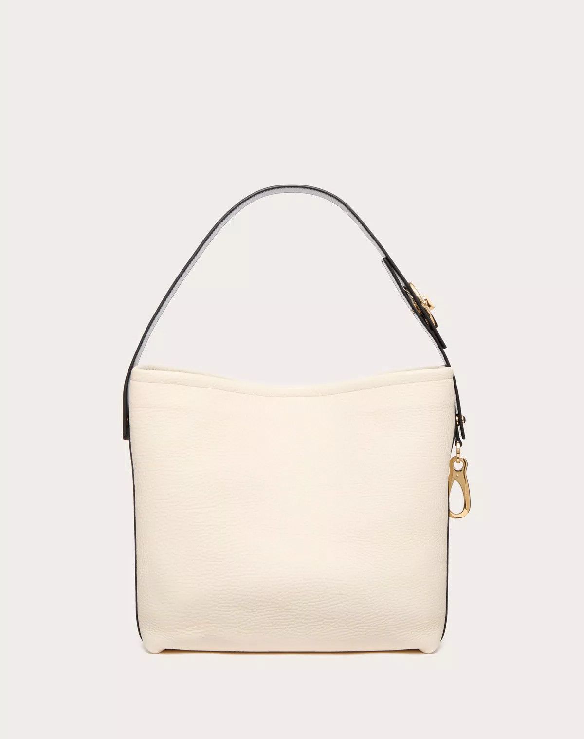 Valentino oc11z0725 Size:OS/Locker Nappa Shopping Bag in White Size ONE SIZE - 3 Thumbnail