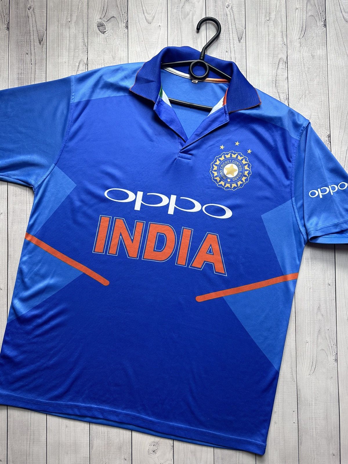 Other Vintage cricket jersey India blue size L logo Size US L / EU 52-54 / 3 - 2 Thumbnail