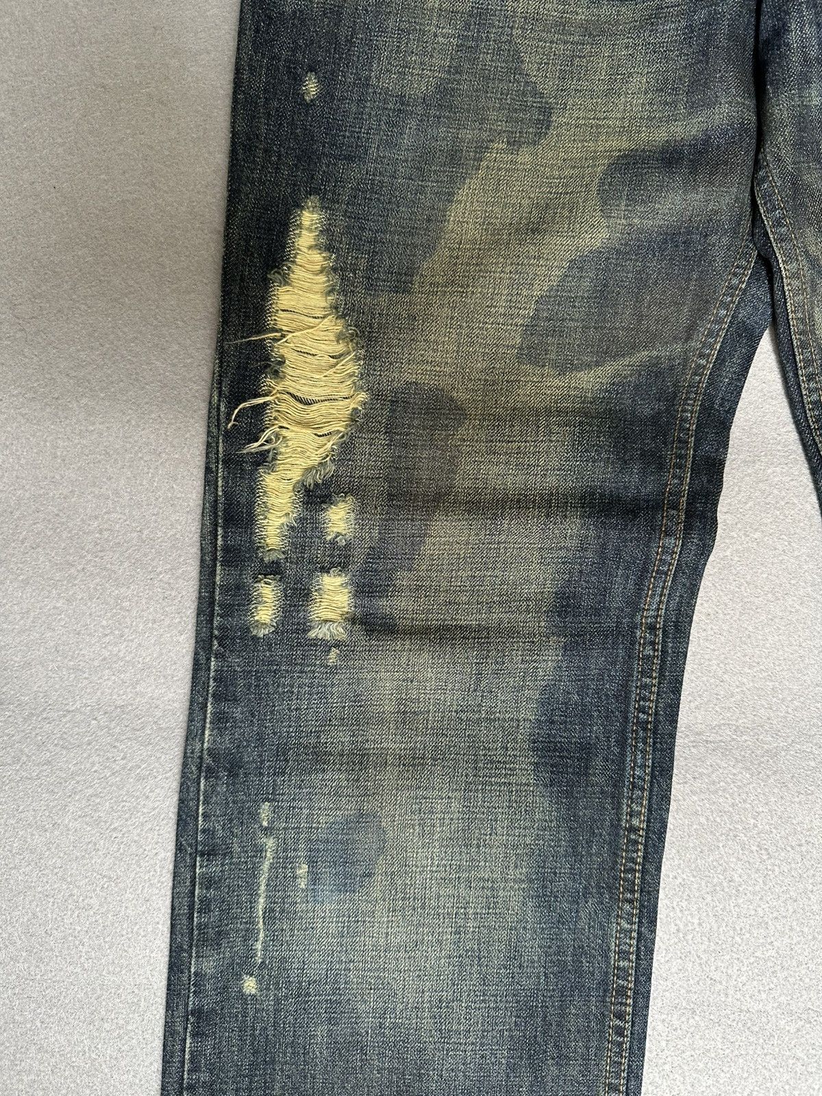 JACKROSE Jack Rose Japan Distressed Denim Size US 32 / EU 48 - 7 Thumbnail