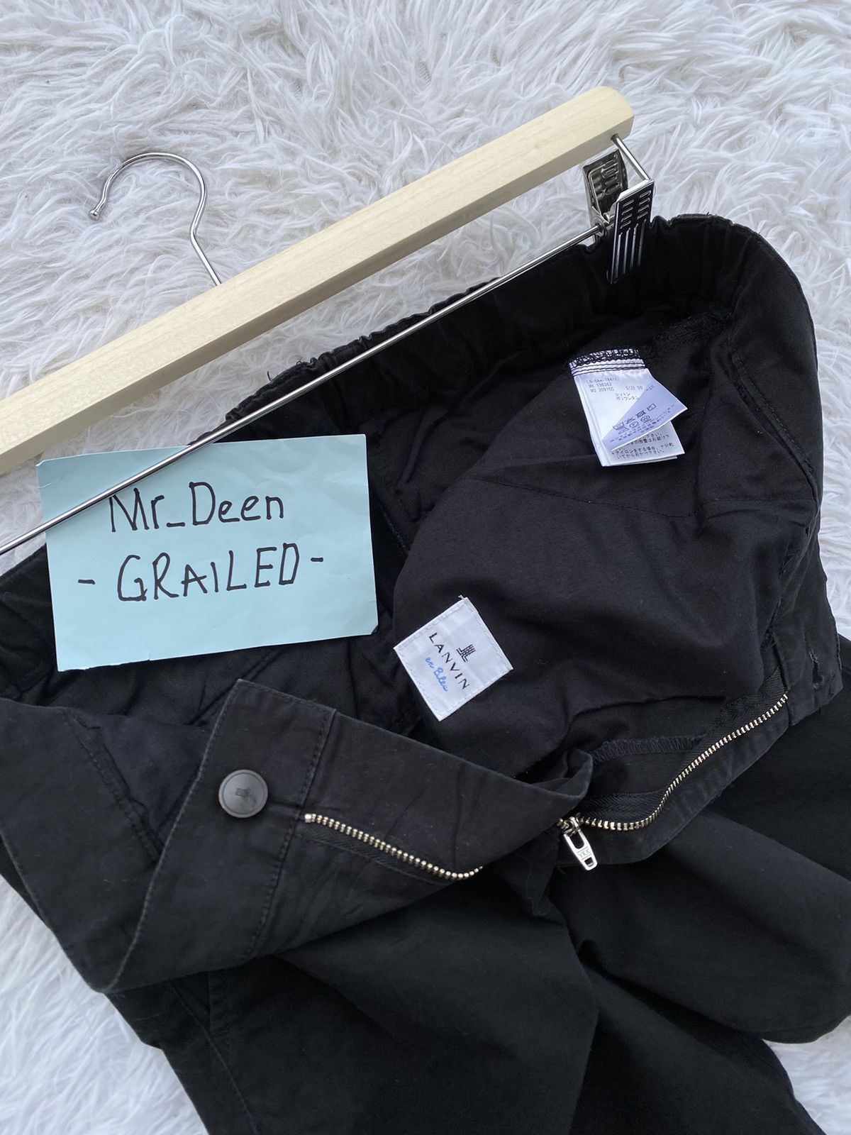 Lanvin Rare LANVIN Black Pant Size US 30 / EU 46 - 8 Thumbnail