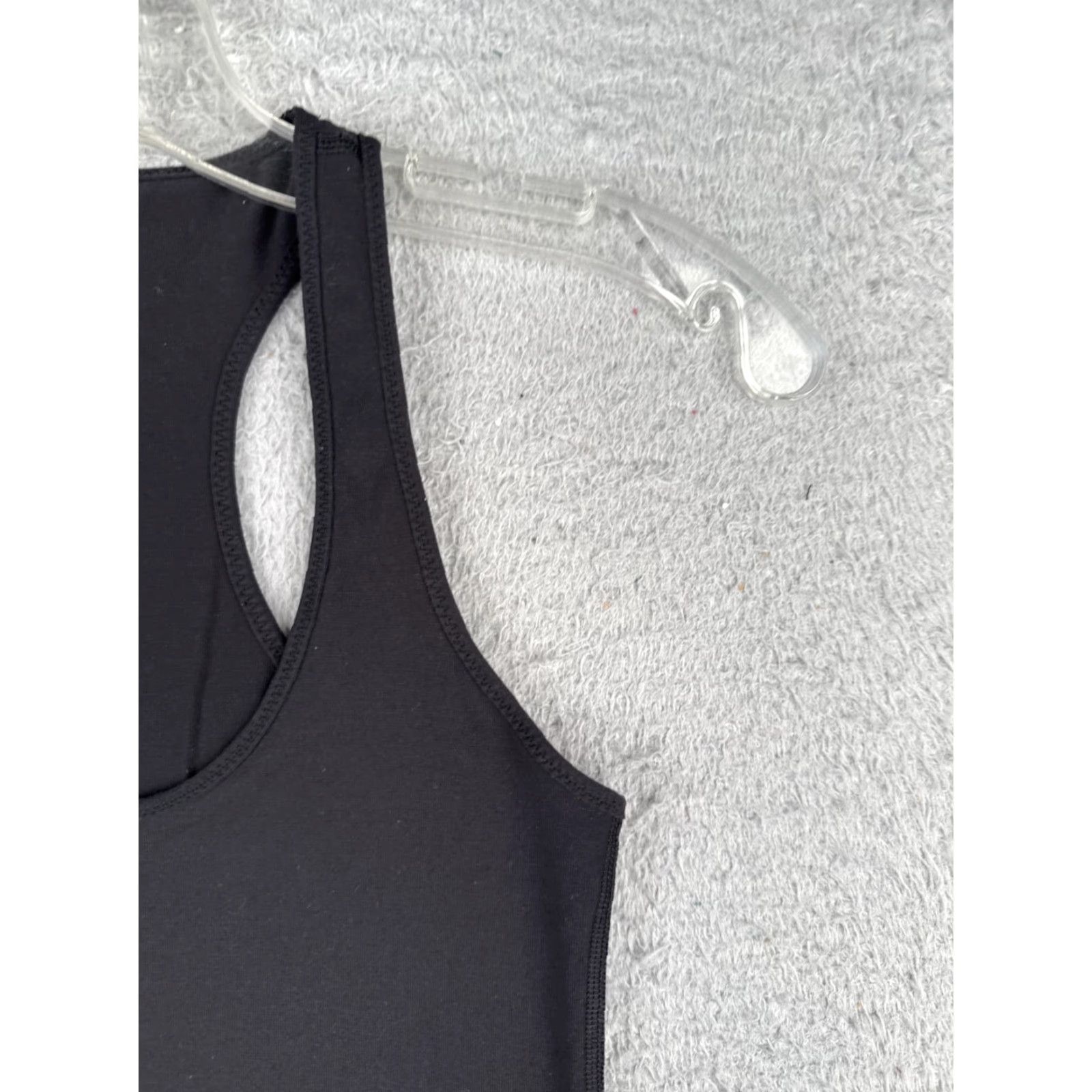 Lululemon Lululemon Shirt Women 4 Black Cool Racerback Tank Top Luon Size S / US 4 / IT 40 - 2 Thumbnail