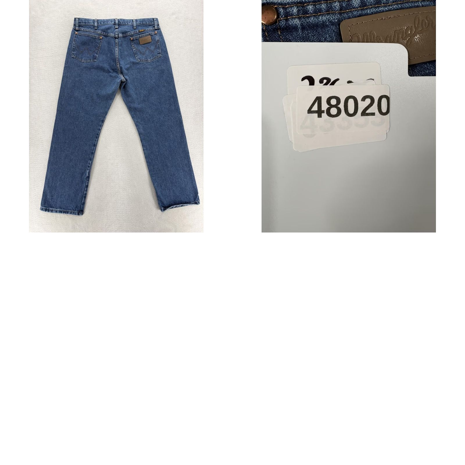 Wrangler Wrangler Cowboy Cut Jeans Mens 36x30 Blue Wash Straight Denim Western 13MWZ Size US 36 / EU 52 - 9 Thumbnail