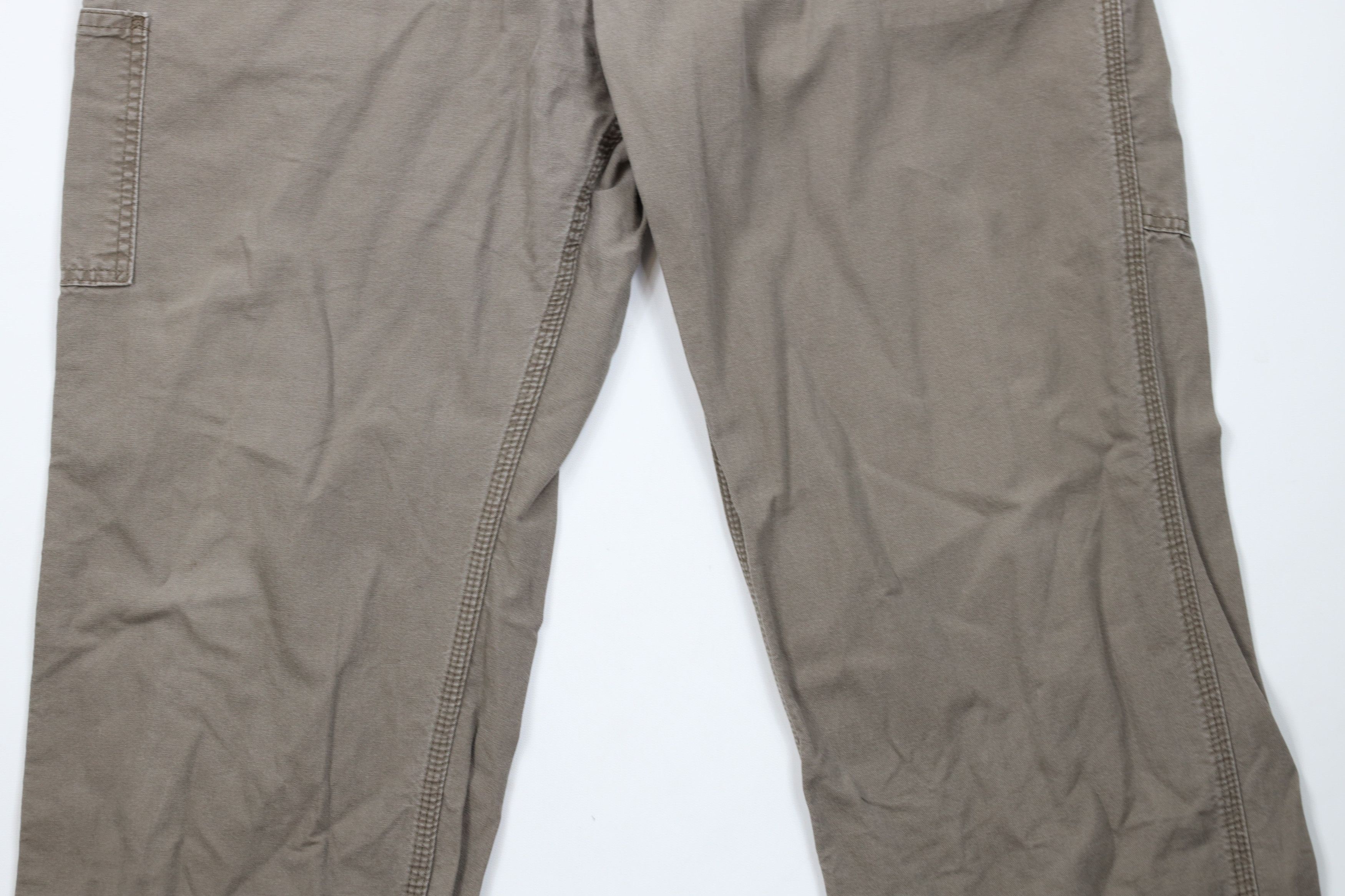 Carhartt Vintage Carhartt Dungaree Fit Wide Leg Pants Light Brown Size US 40 / EU 56 - 3 Thumbnail