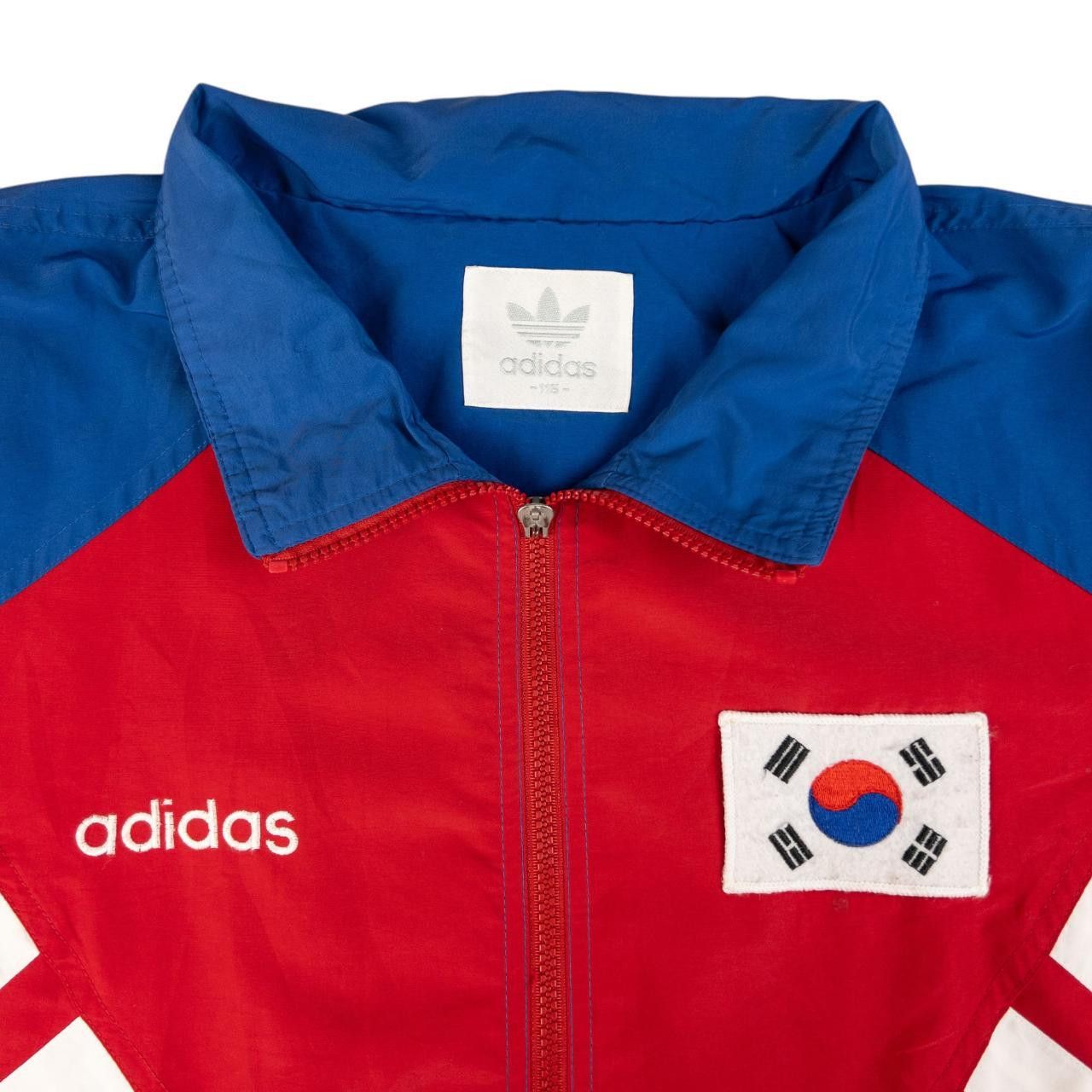 Adidas Vintage Adidas Korea Zip Up Jacket Size XXL Size US XXL / EU 58 / 5 - 4 Thumbnail