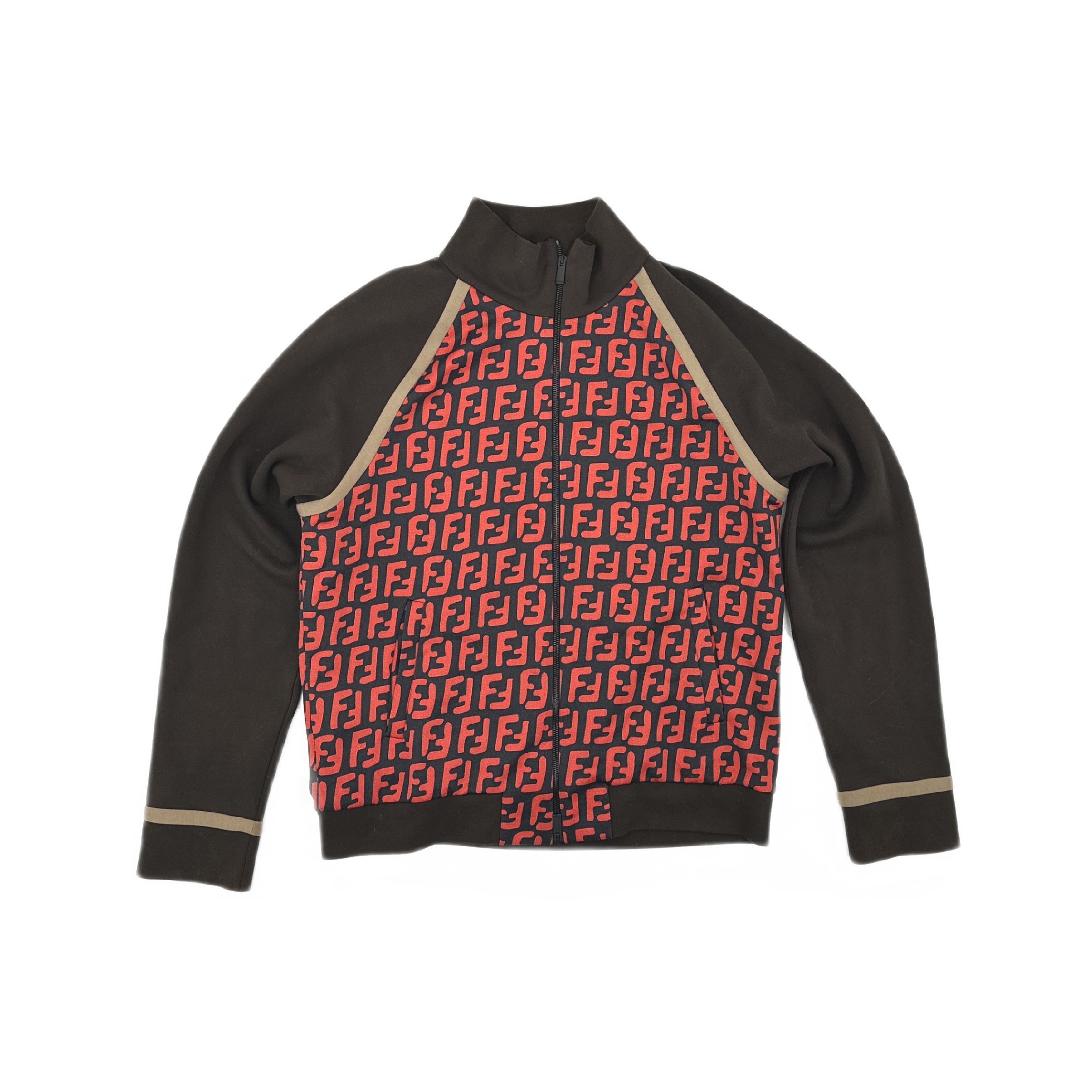 Fendi Fendi FF Monogram Zip Up Jacket Size L Size US L / EU 52-54 / 3 - 1 Thumbnail
