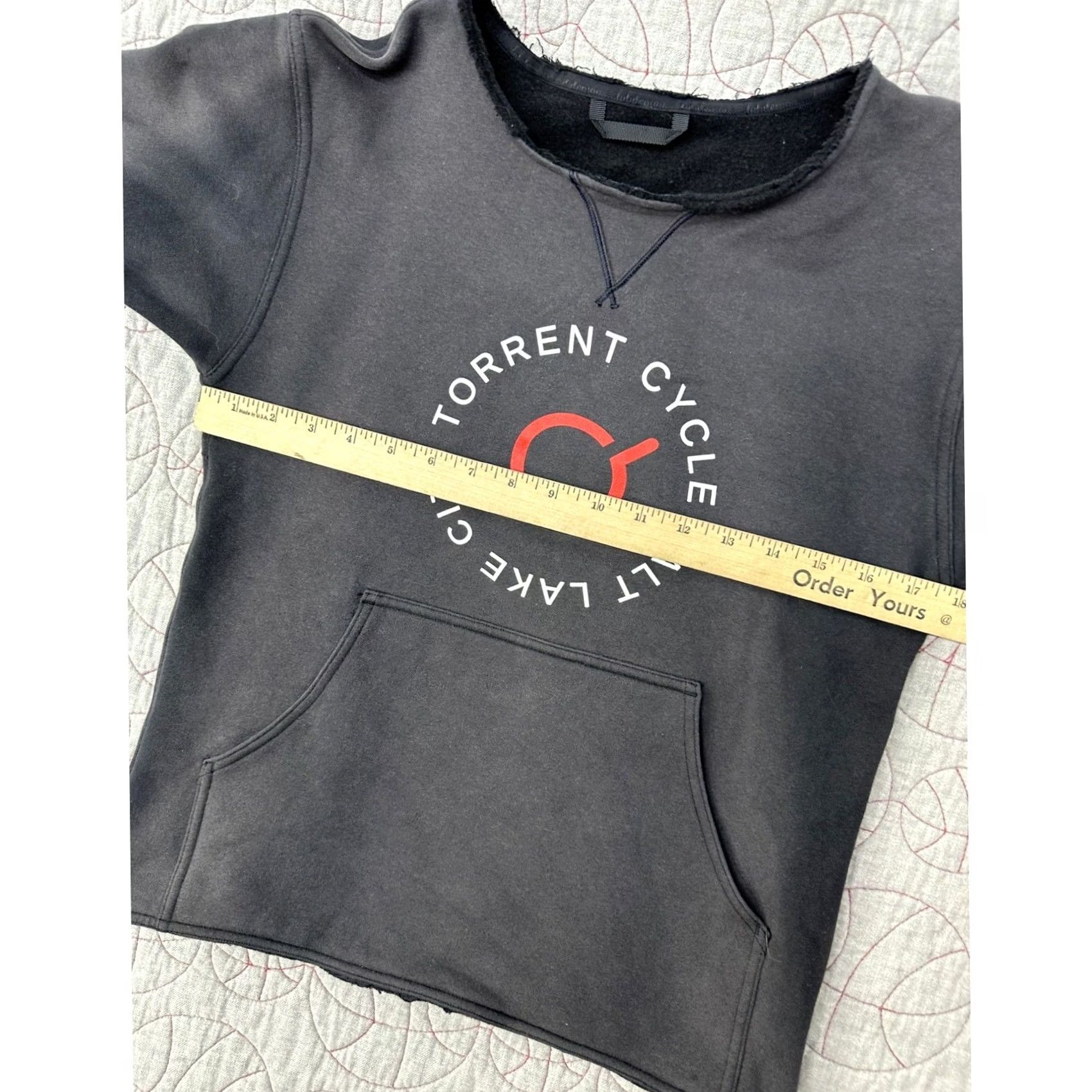 Lululemon Lululemon Pullover Black Scuba Oversized Crew SLC Torrent Cycle - Womens Size 2 Size XS / US 0-2 / IT 36-38 - 7 Thumbnail