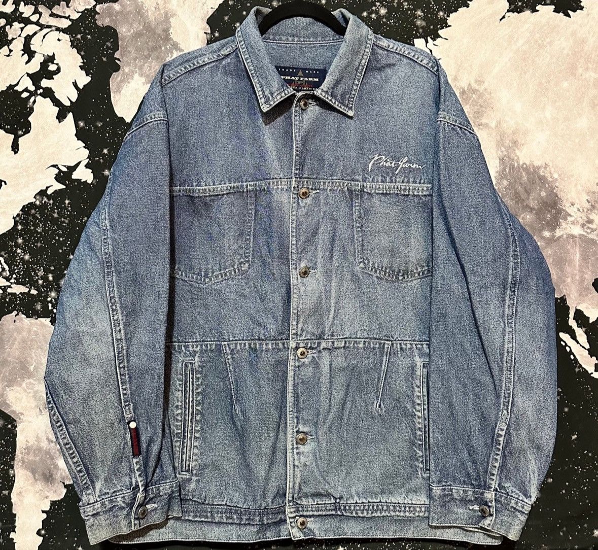 Phat Farm Phat Farm Denim Style Jean Jacket Size US XXL / EU 58 / 5 - 1 Thumbnail