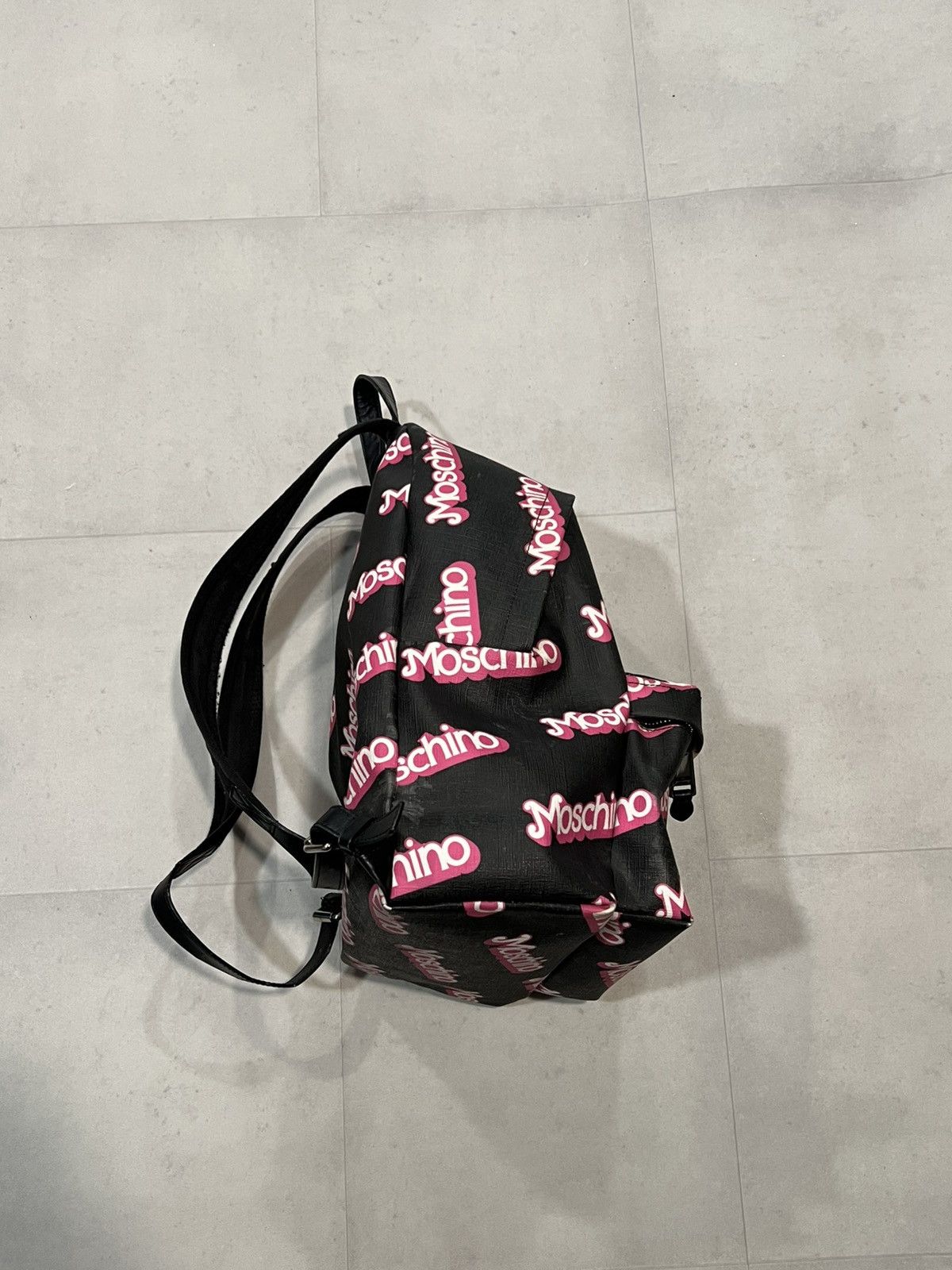 Moschino Moschino Barbie Monogram Backpack Size ONE SIZE - 5 Thumbnail