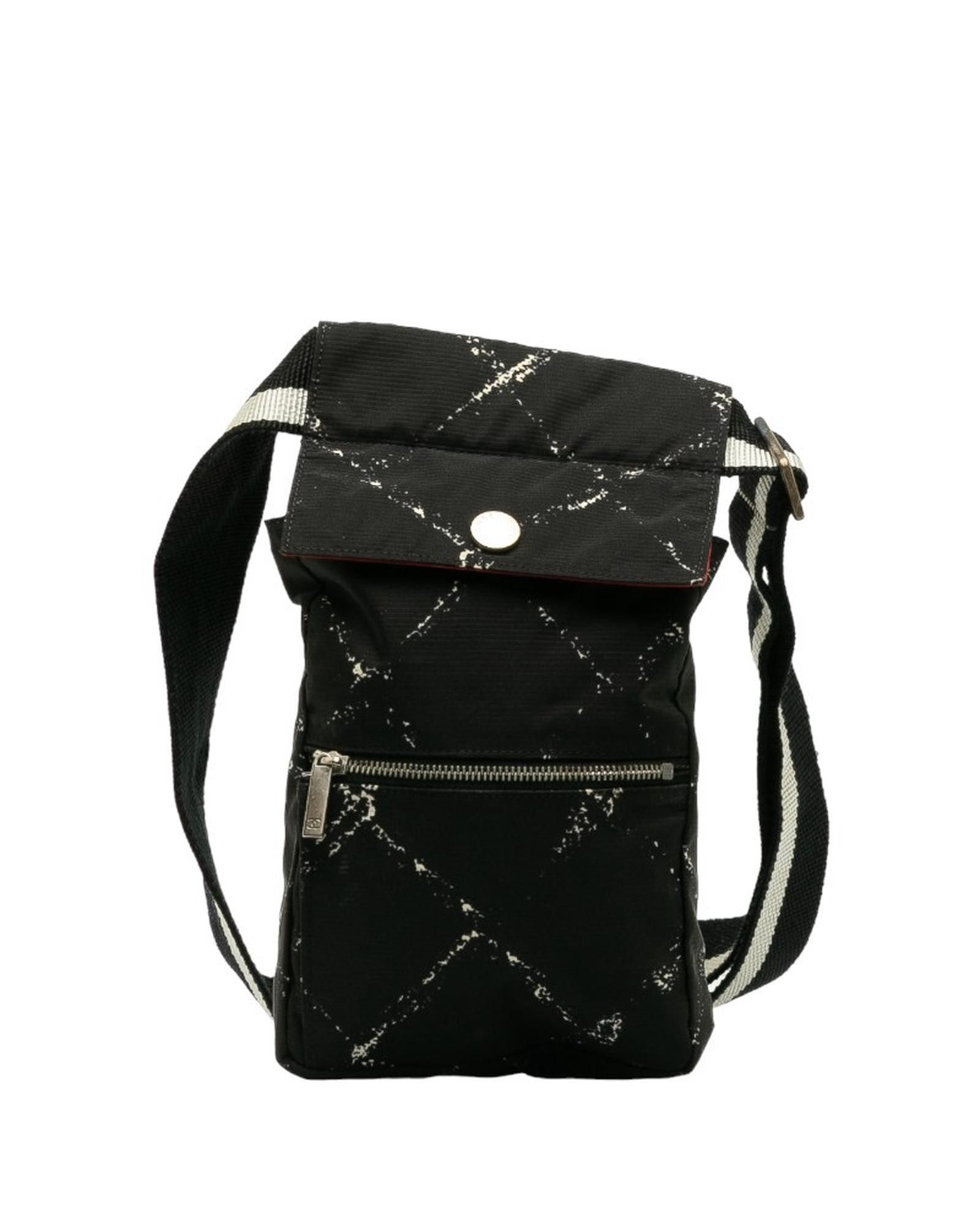image of Chanel Travel Ligne Waist Bag In Black, Women's