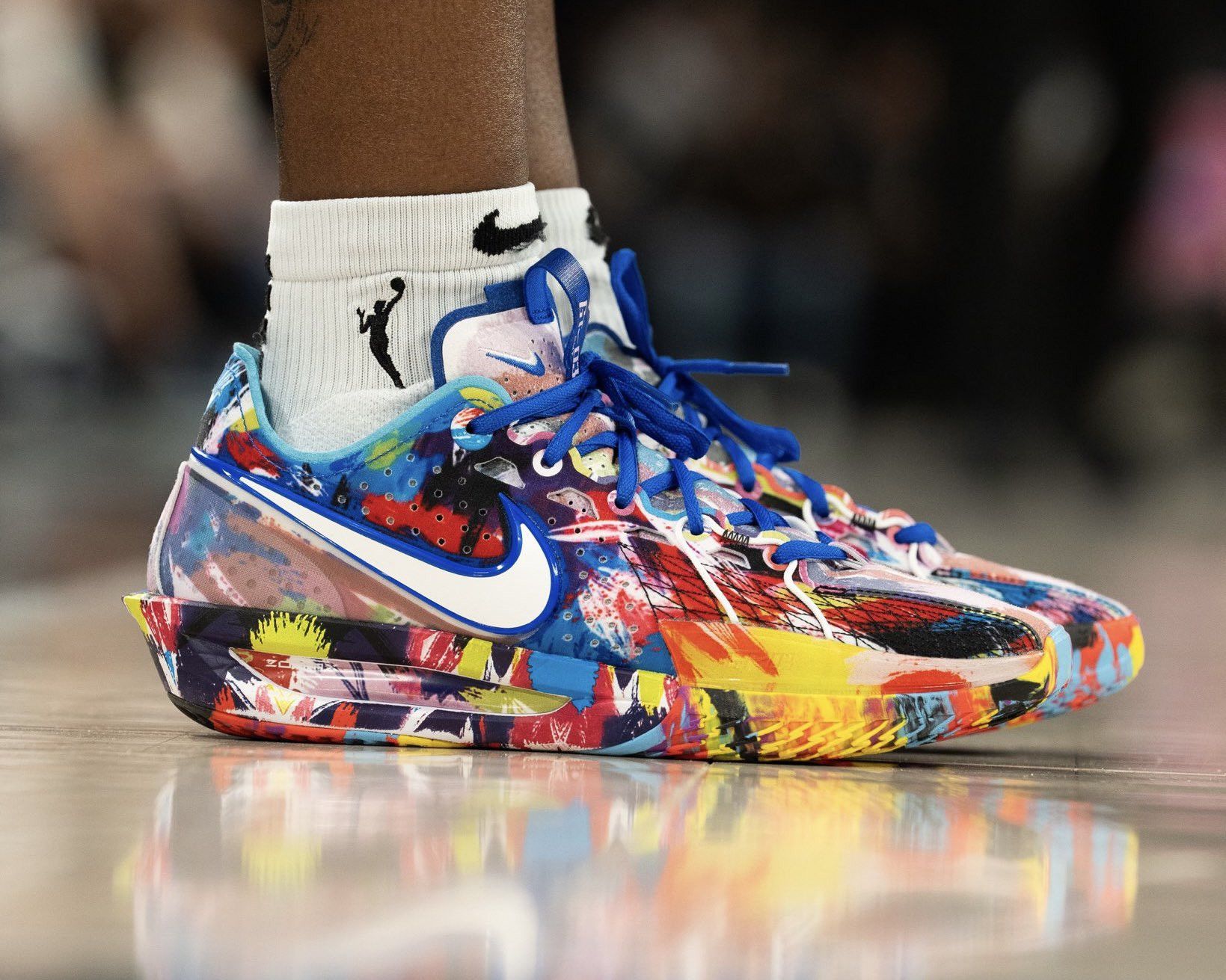 Nike Nike Air Zoom GT Cut 3 JL WNBA PE "Paint" *Unreleased* Size US 13 / EU 46 - 9 Thumbnail