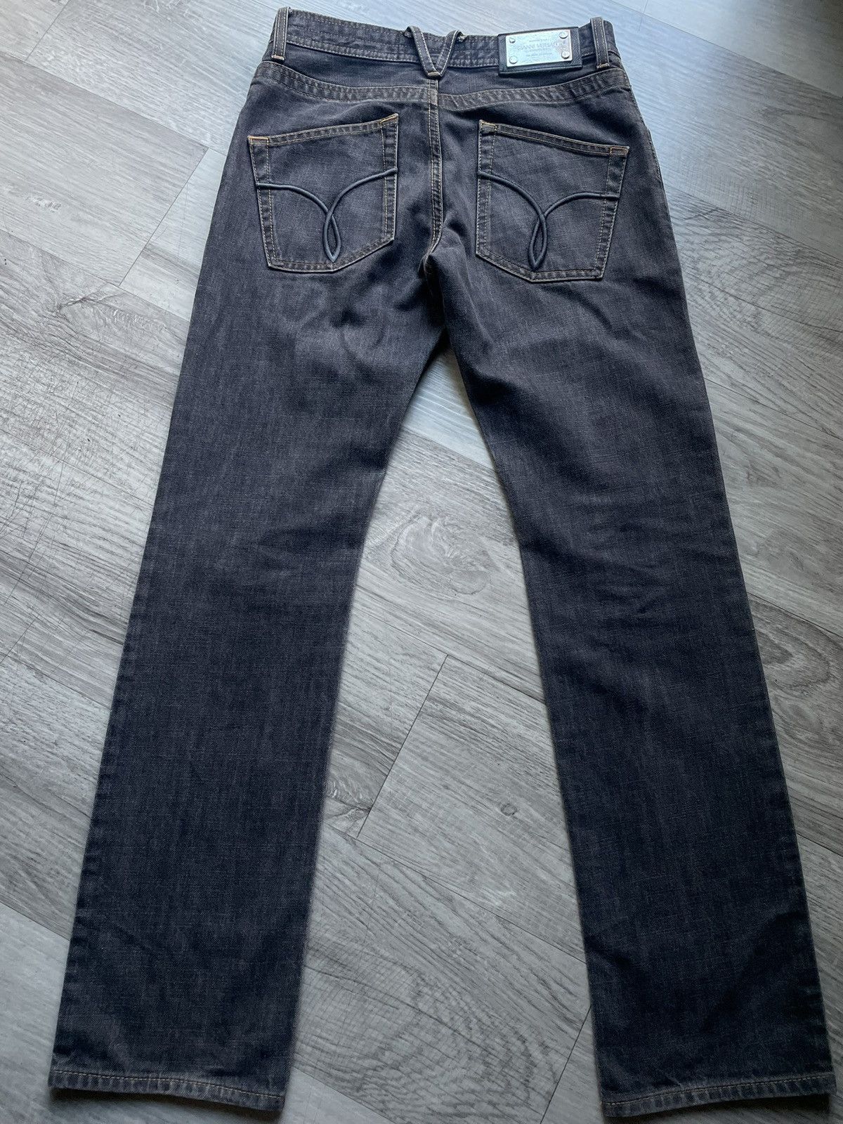 Versace Gianni Versace Couture Straight Denim Jeans Size US 30 / EU 46 - 2 Thumbnail