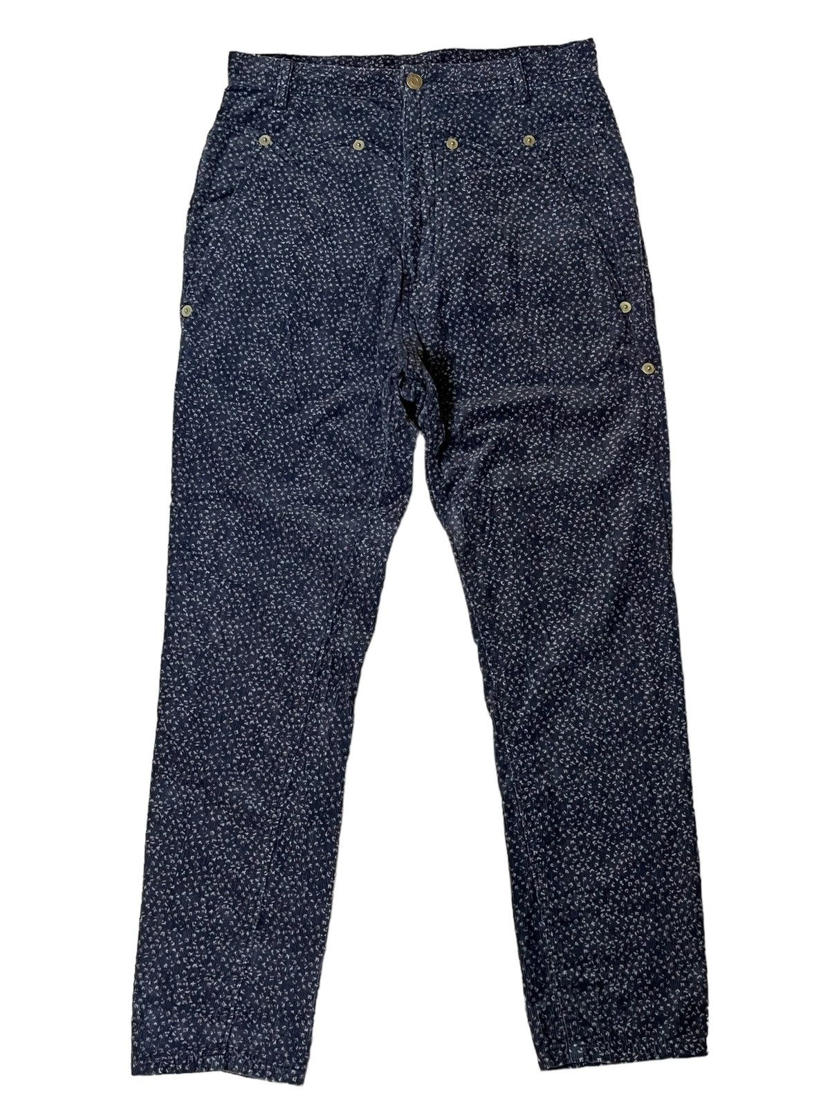 Issey Miyake ISSEY MIYAKE MERCIBEAUCOUP JEVOUS ENPRIE CORDUROY PANT Size US 30 / EU 46 - 1 Thumbnail