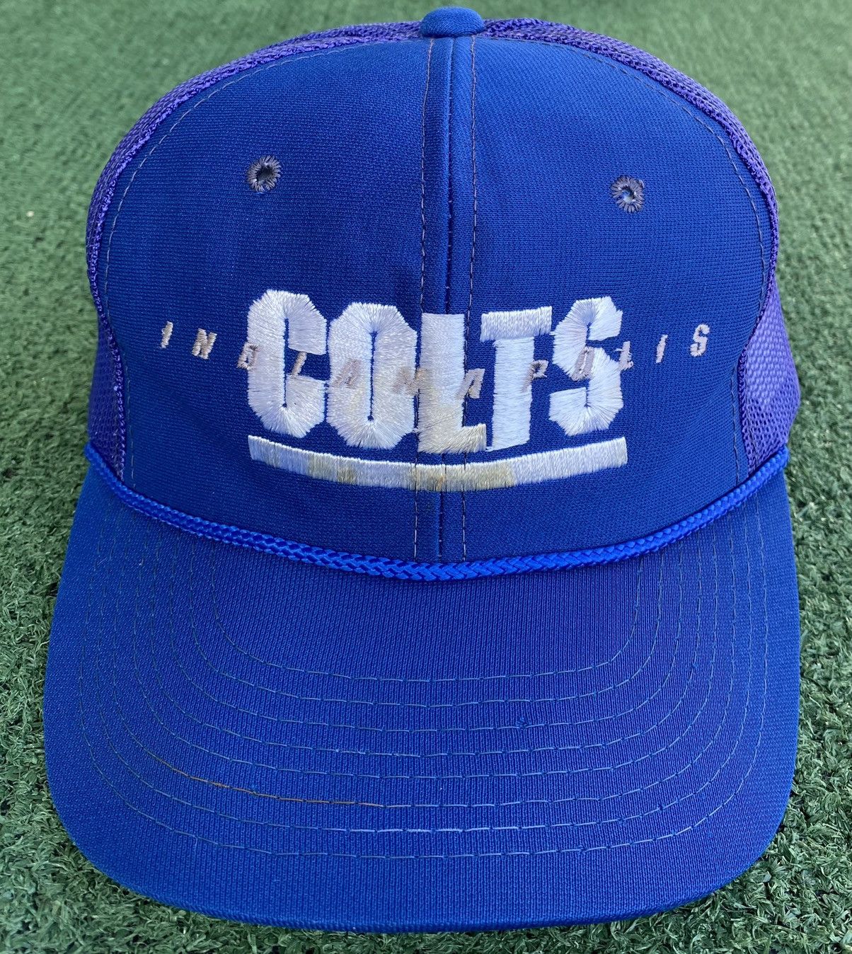 Sports Specialties VTG 80s Sports Specialties Indianapolis Colts Snapback Hat Size ONE SIZE - 1 Thumbnail