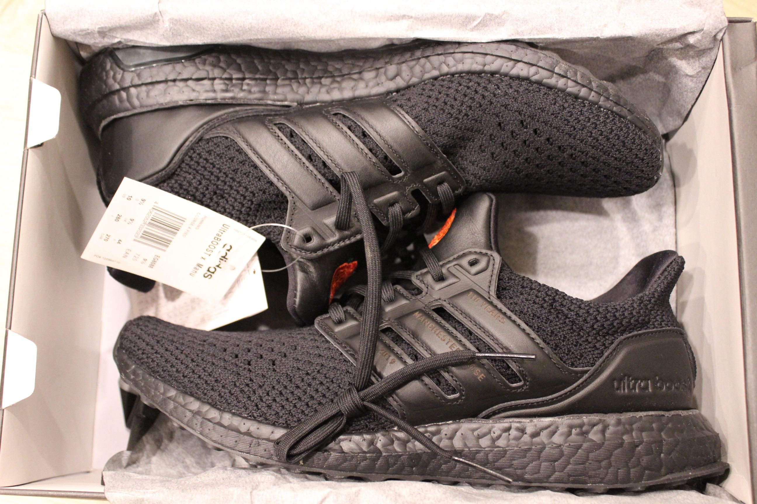 Adidas adidas Ultraboost 1.0 Manchester United Rose EG8088 Size US 9.5 / EU 42-43 - 3 Thumbnail