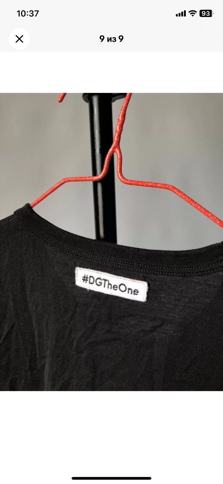 Dolce & Gabbana Dolce Gabbana Parfume The One Womens Black Shirt Top Size M / US 6-8 / IT 42-44 - 5 Thumbnail