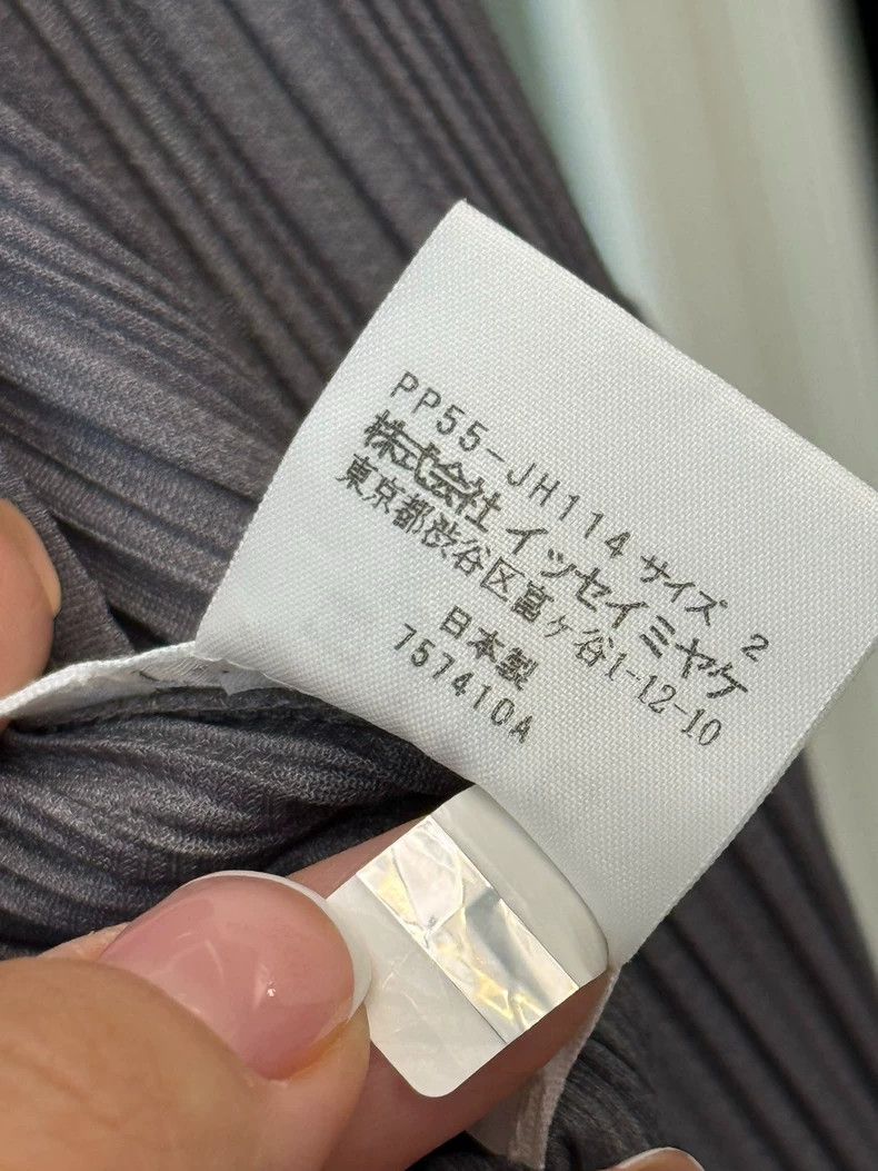 Other Issey Miyake size:2 Dark grey pleated sleeveless dress Size XS / US 0-2 / IT 36-38 - 4 Thumbnail