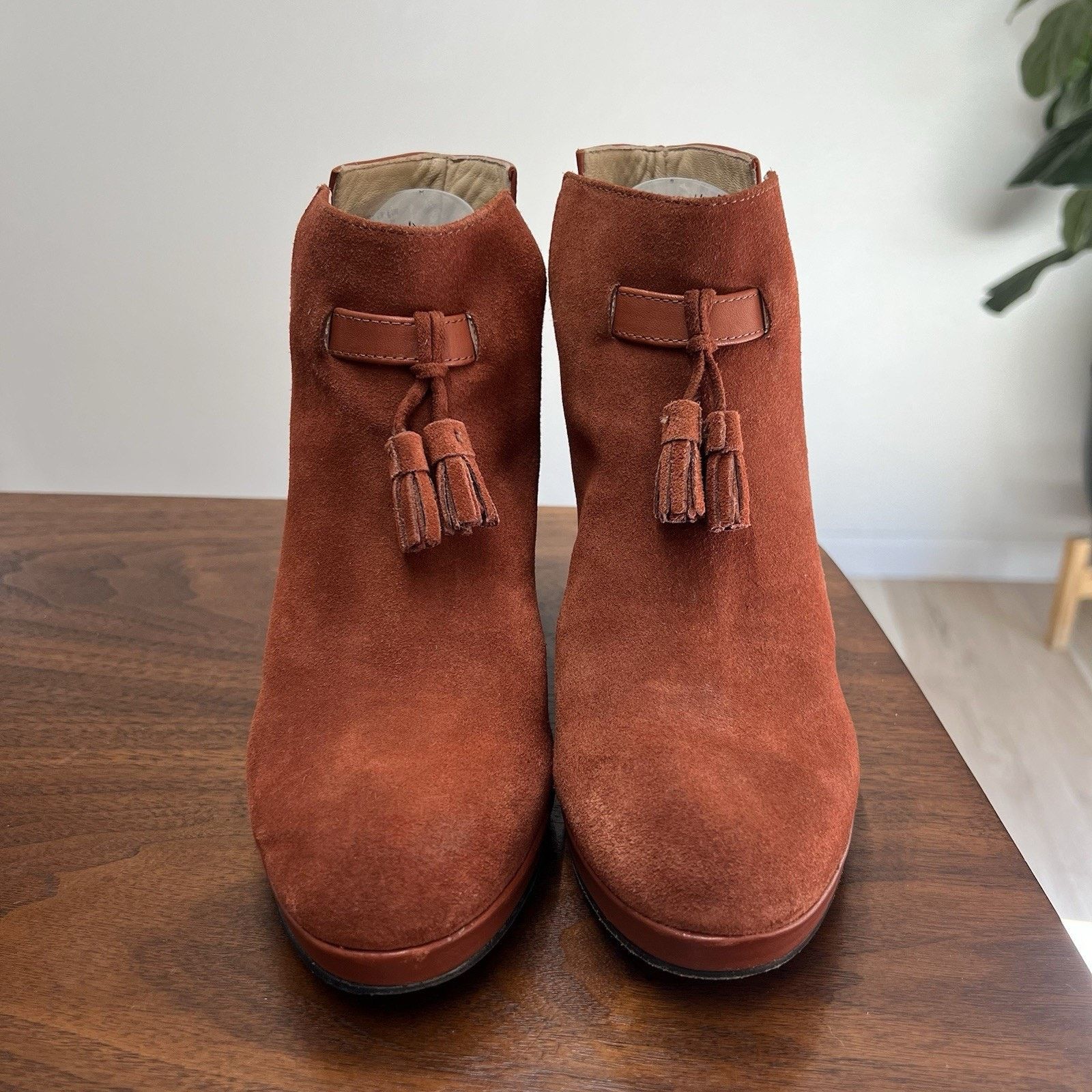Wolverine Wolverine Samantha Pleet 8B Suede Wedge Bootie 1000 Mile Size US 8 / IT 38 - 2 Thumbnail