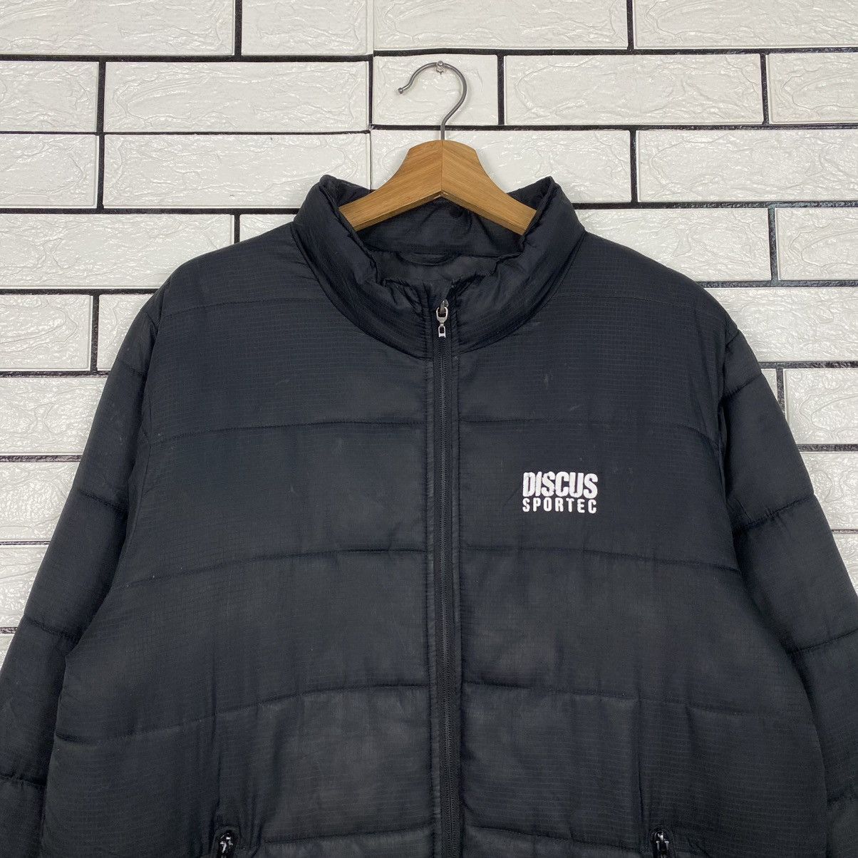 Japanese Brand 🔥VINTAGE PUFFER DOWN JACKET DISCUS SPORTEC ISSEY MIYAKE Size US L / EU 52-54 / 3 - 3 Thumbnail
