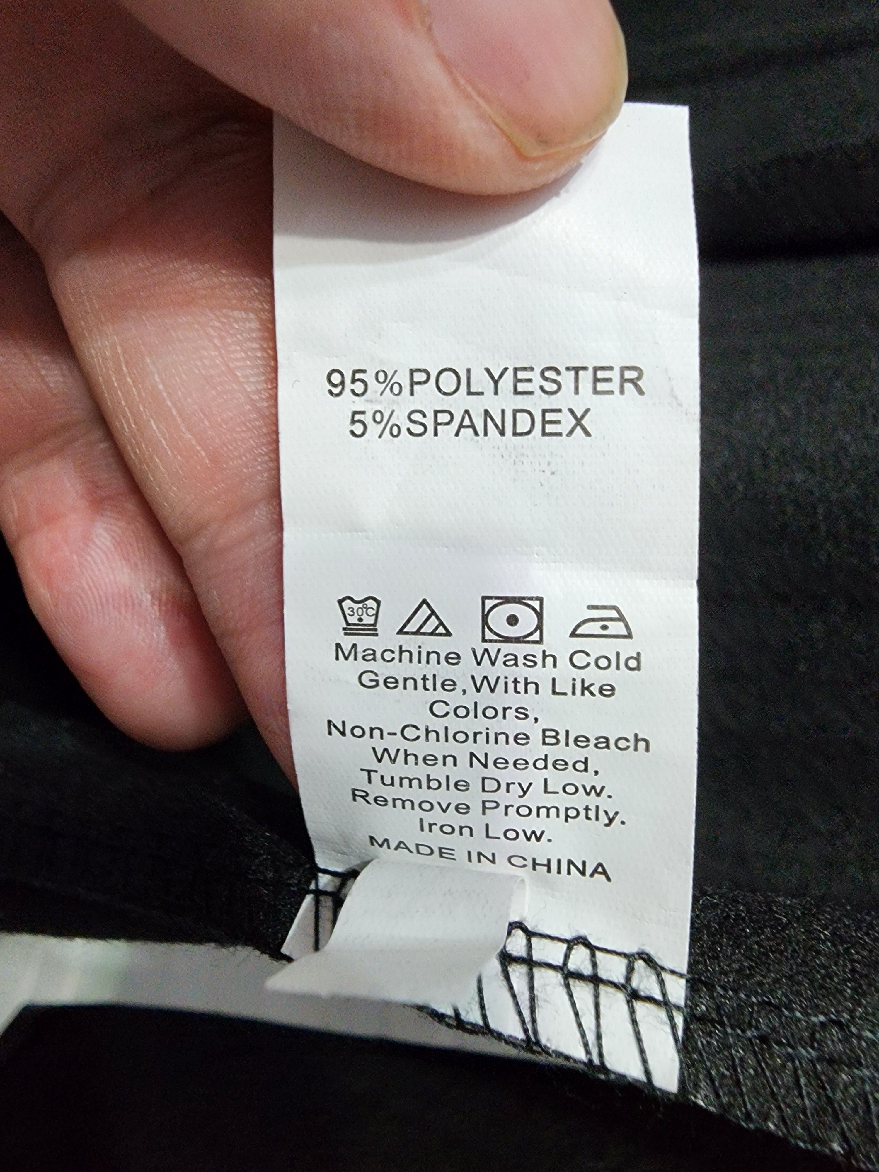 Other Women's black jumpsuit made of artificial leather. Size 40" / US 18 - 9 Thumbnail