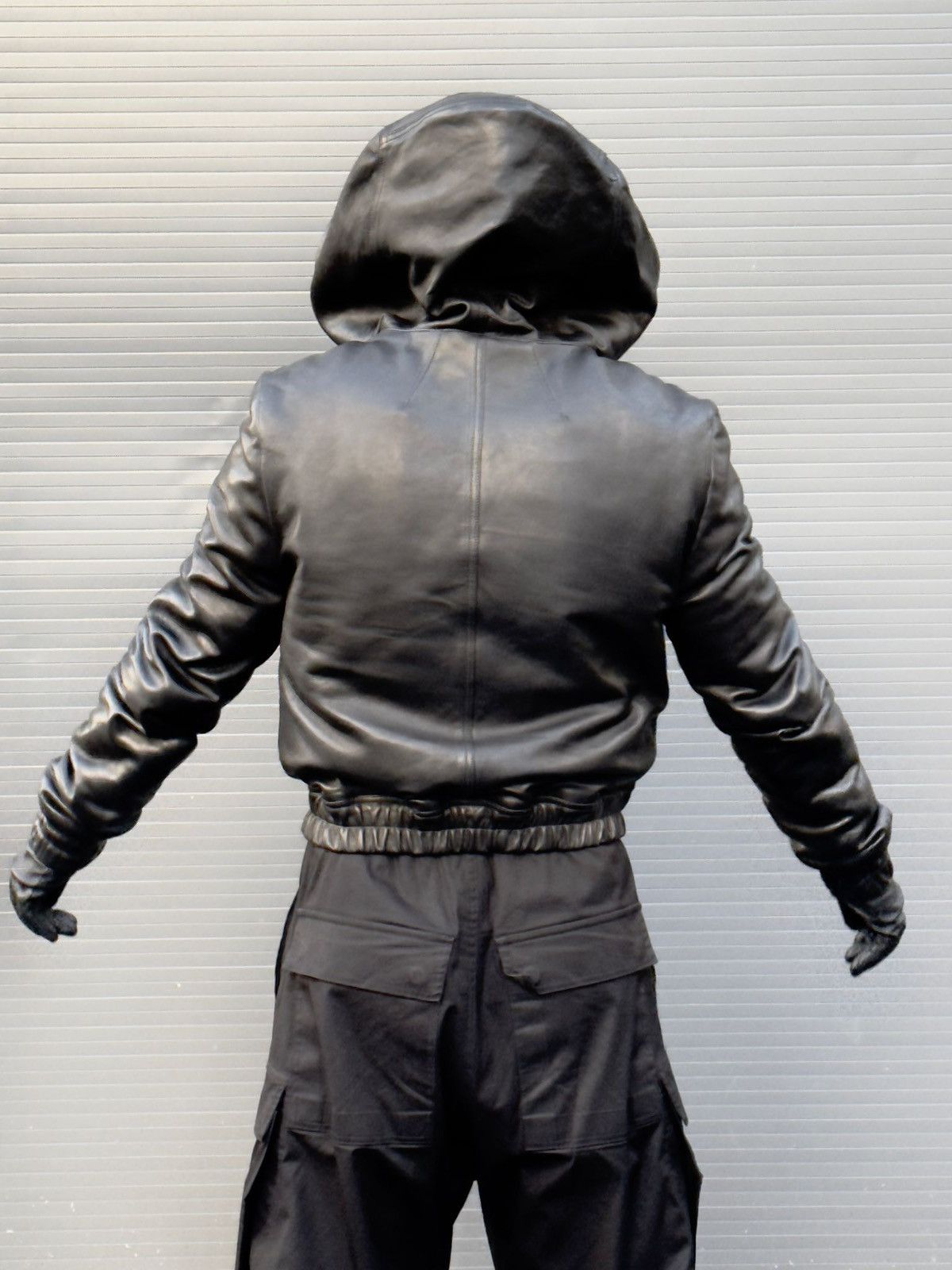 Rick Owens Rick owens hooded leather jacket Size US M / EU 48-50 / 2 - 2 Thumbnail