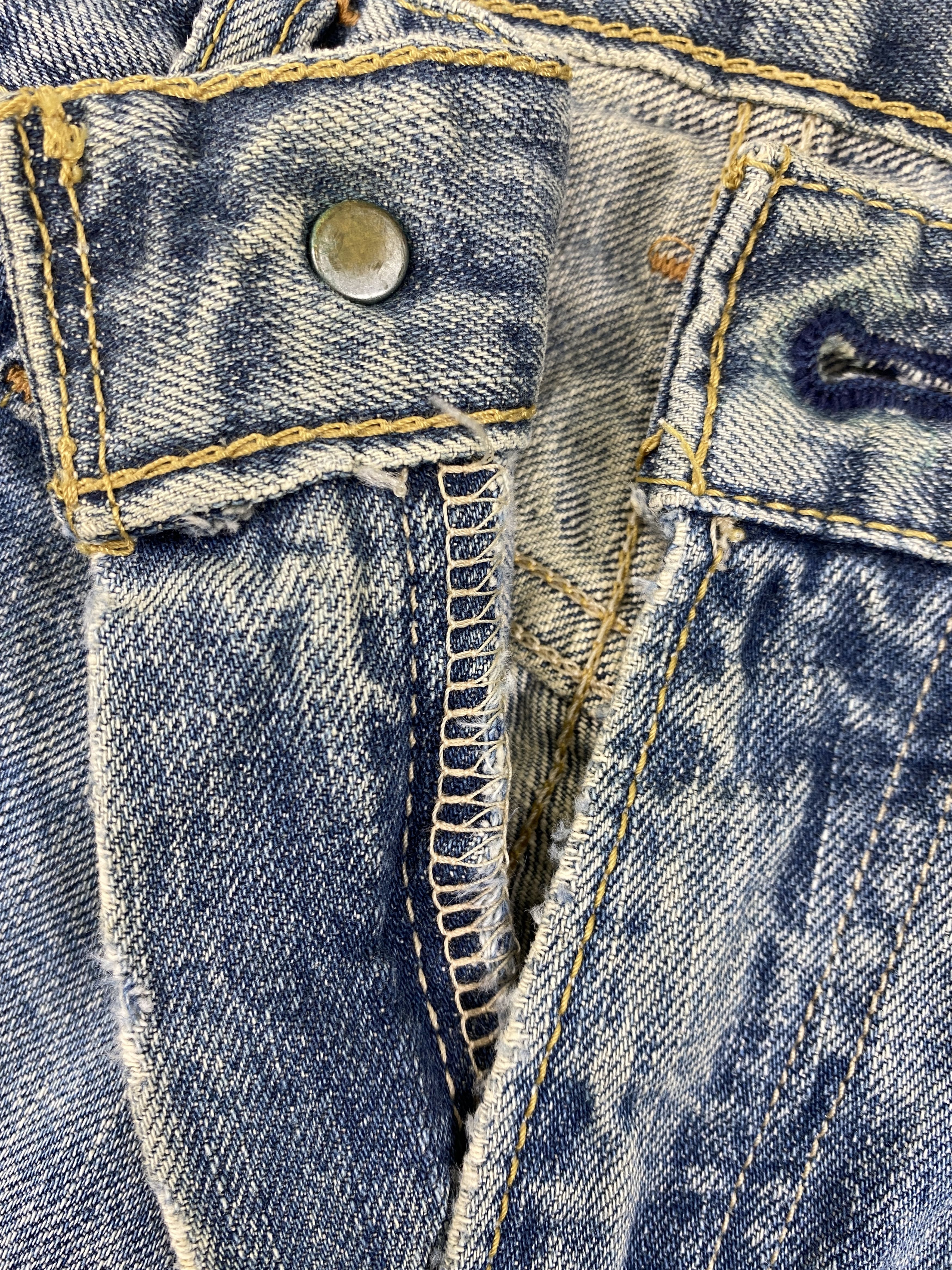 Levi's Distressed Blue Vintage Levi's 503 Jeans 32x30.5 - JN3603 Size US 32 / EU 48 - 7 Thumbnail