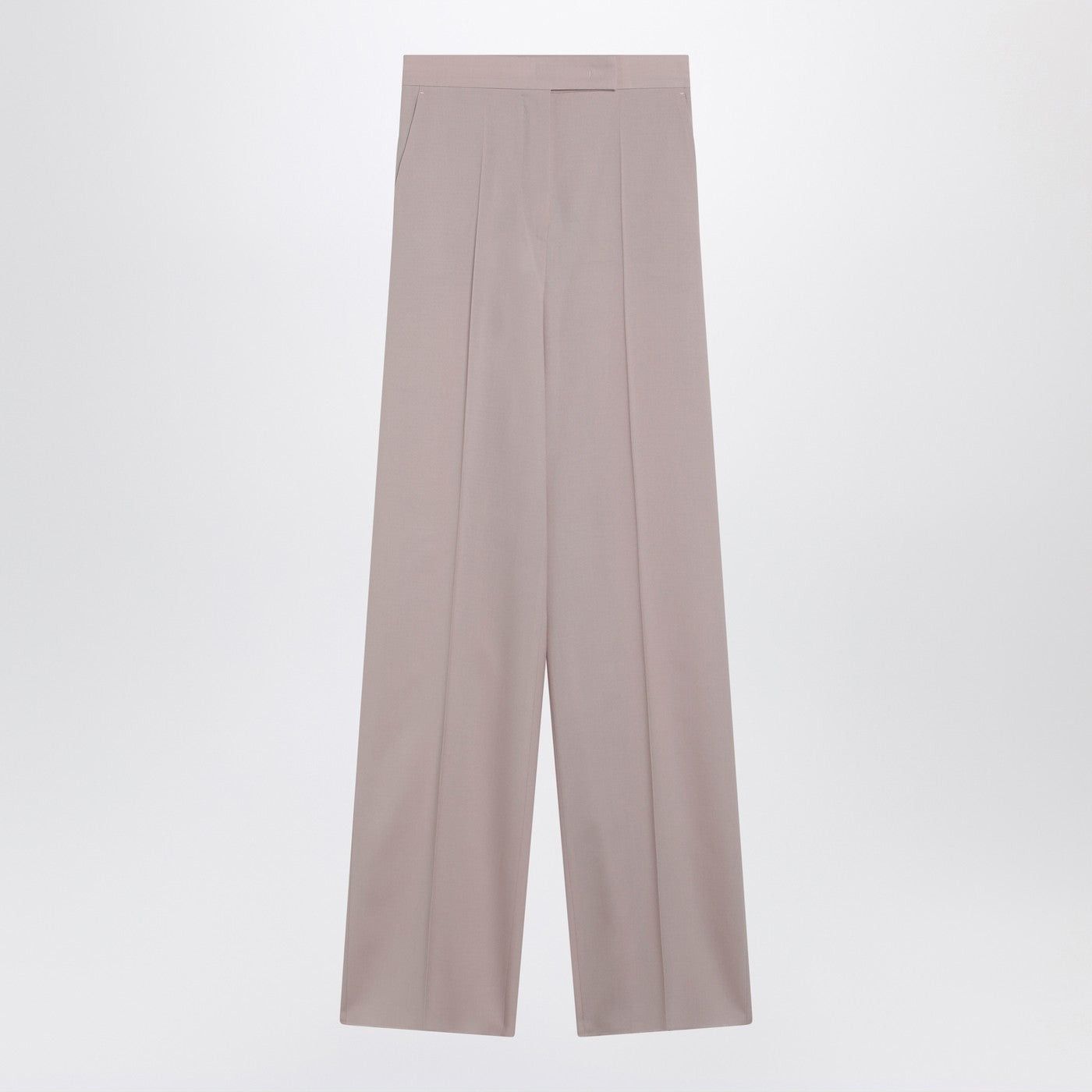 Max Mara Max Mara Rose-Beige Wide-Leg Trousers Size 30" / US 8 / IT 44 - 1 Thumbnail